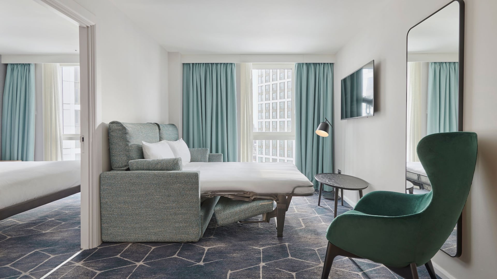 Hyatt House London Stratford Sofa Bed