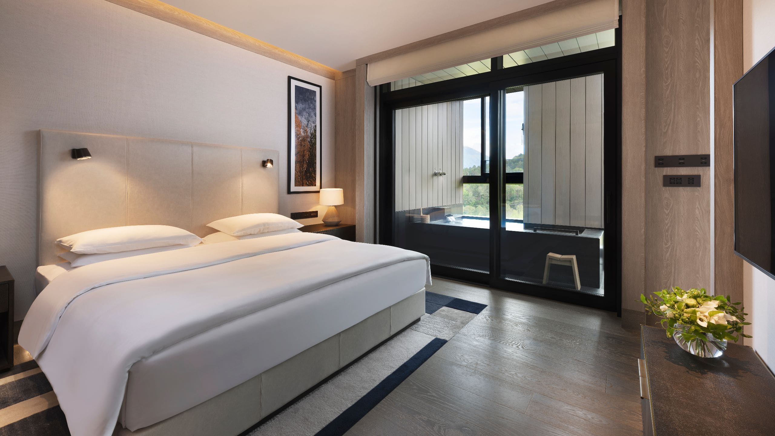 Park Hyatt Niseko Hanazono Signature Suite Master Bedroom
