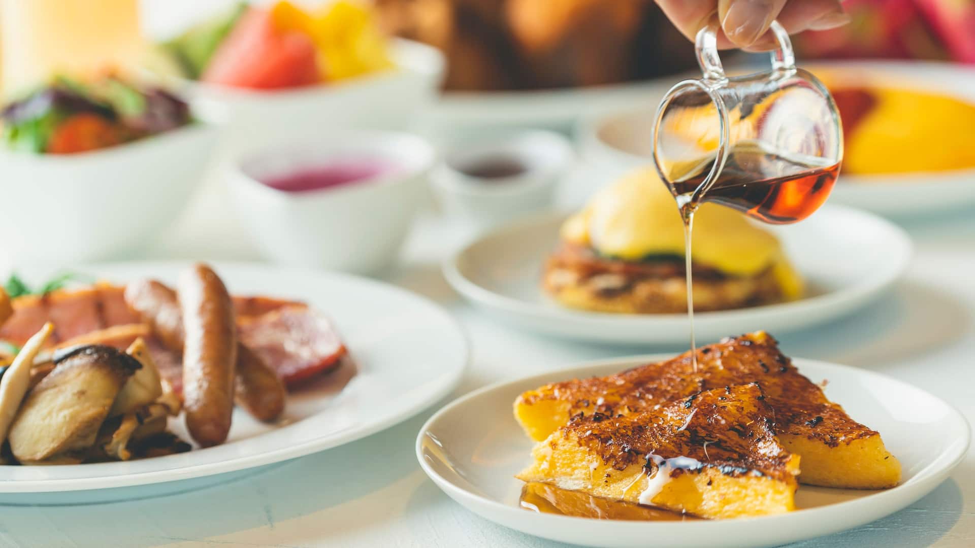 Hyatt Regency Seragaki Island, Okinawa Serale Breakfast Buffet French Toast With Syrup