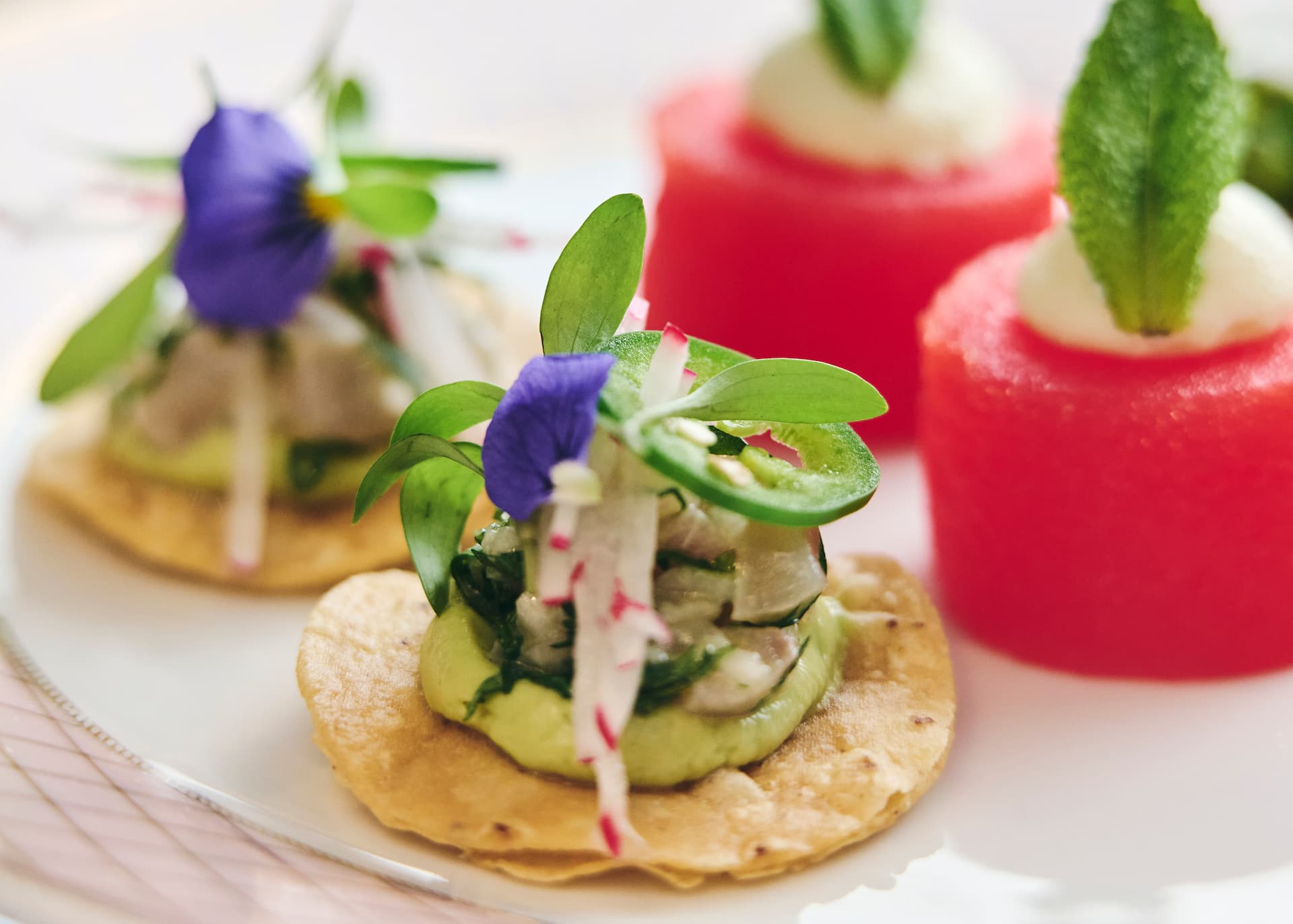 Grand Hyatt Melbourne Collins Kitchen High Tea Savoury View