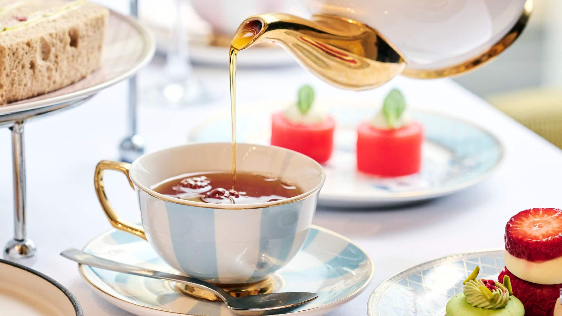 Grand Hyatt Melbourne Collins Kitchen High Tea Savoury Teapot