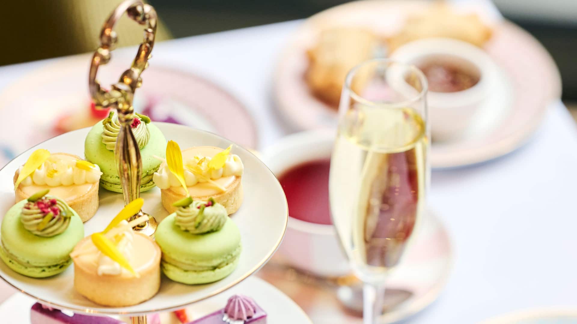 Grand Hyatt Melbourne Collins Kitchen High Tea Sweet Sparkling