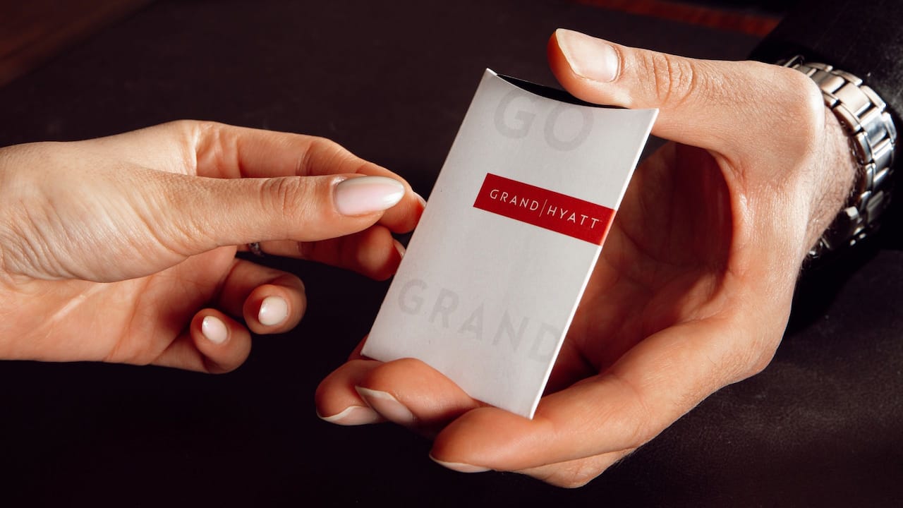 Grand Hyatt Istanbul Lobby Reception Room Card