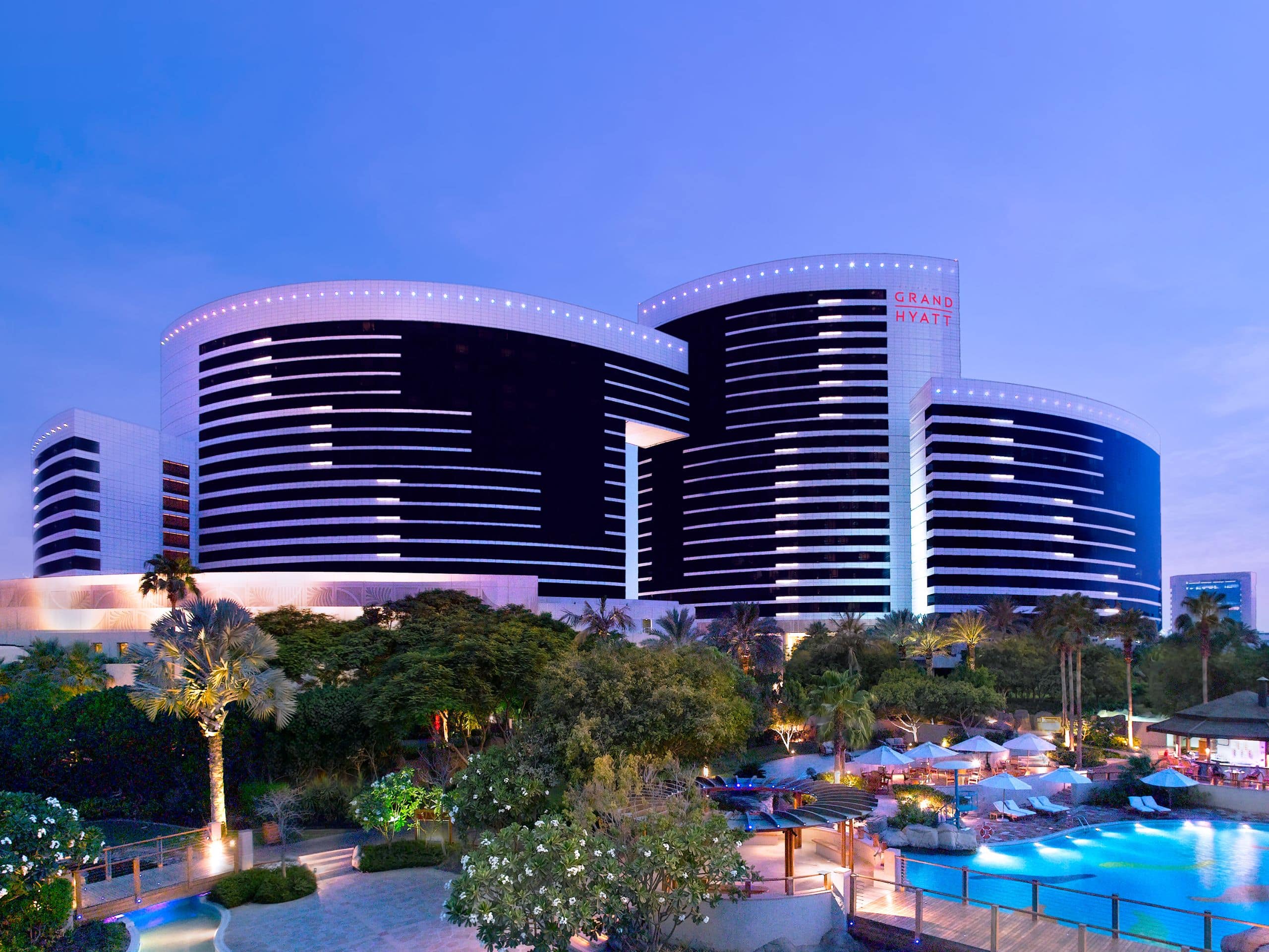 Grand Hyatt Dubai Oud Metha waterpark entrance 2026