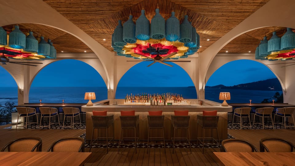 Outdoor Rooftop Bar with Pool in Phuket