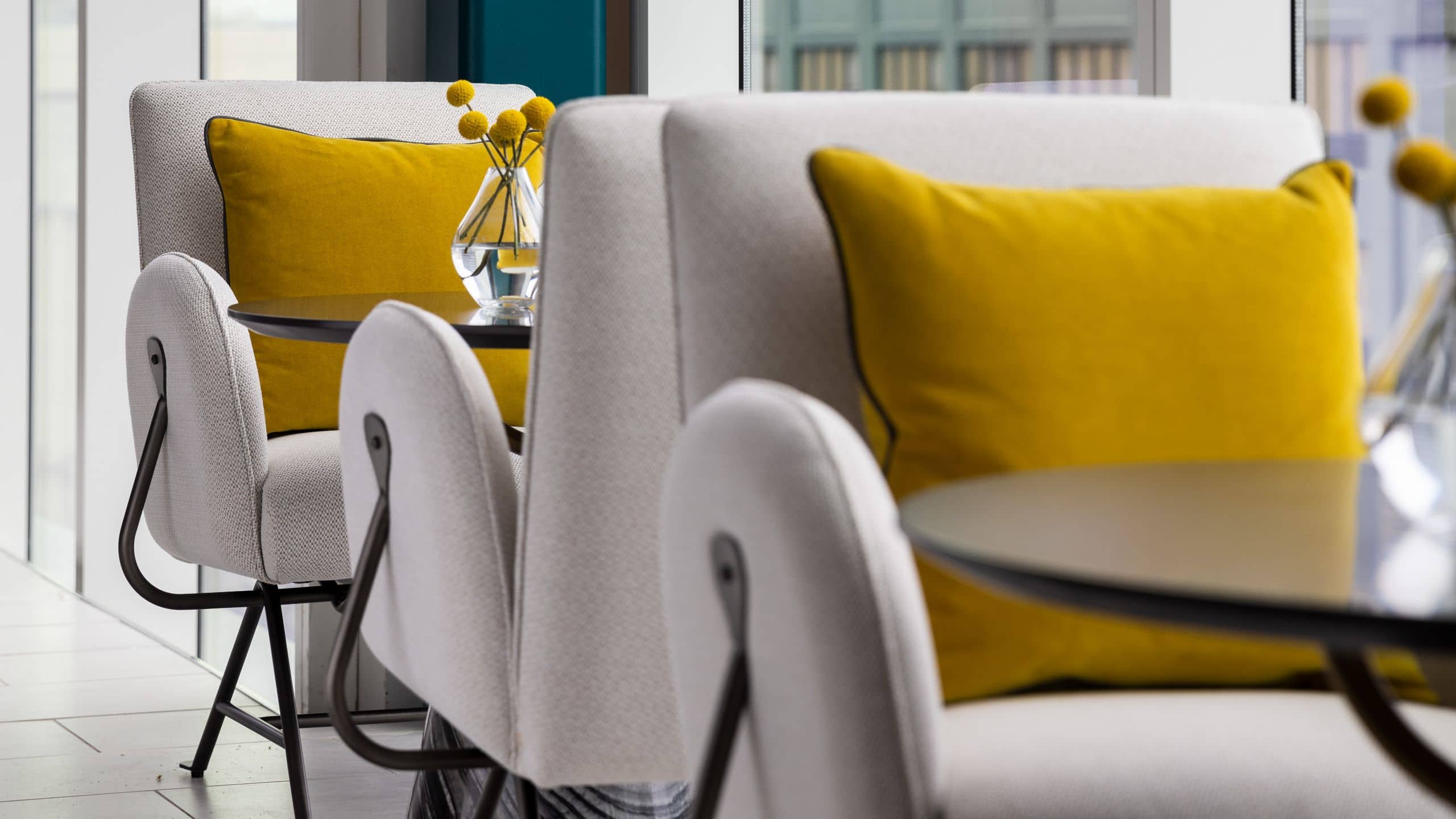 Hyatt Centric Congress Avenue Austin Ausct Lobby Chairs Windows