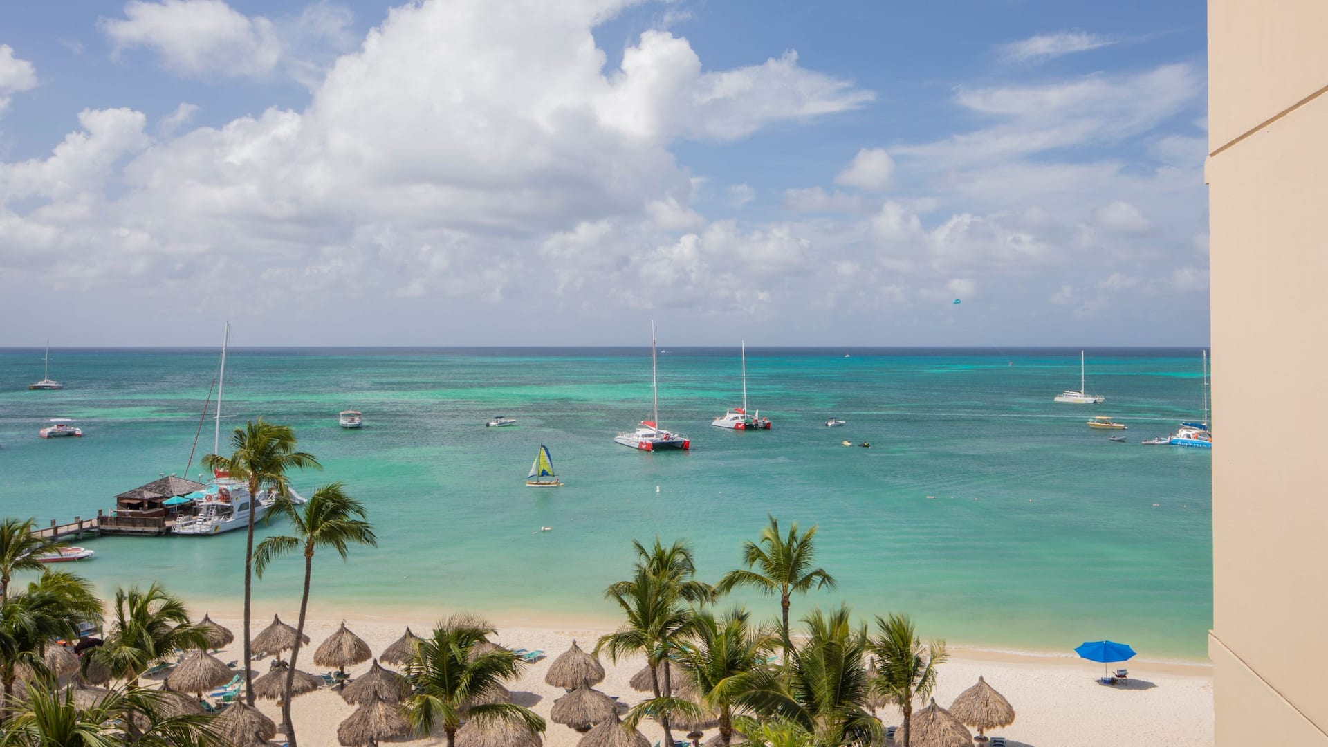 Hyatt Regency Aruba Resort Spa and Casino Partial Oceanfront Balcony View