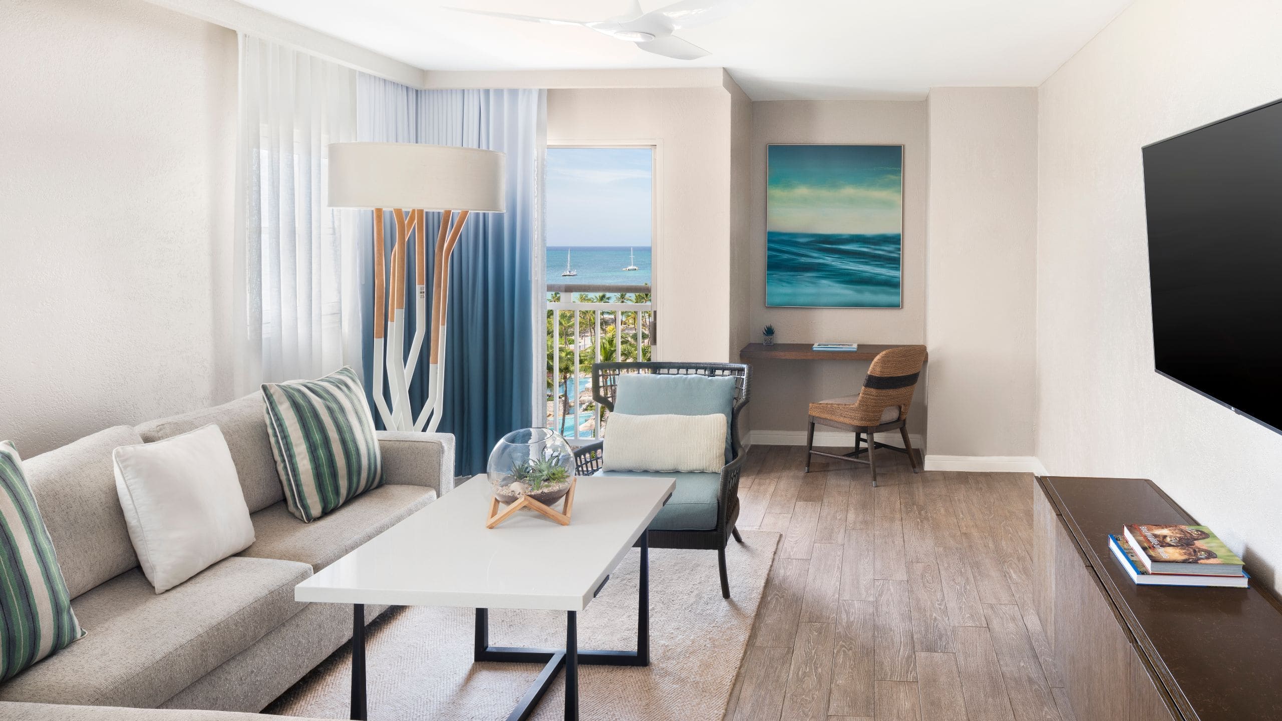 Hyatt Regency Aruba Resort Spa and Casino Family Suite Living Room