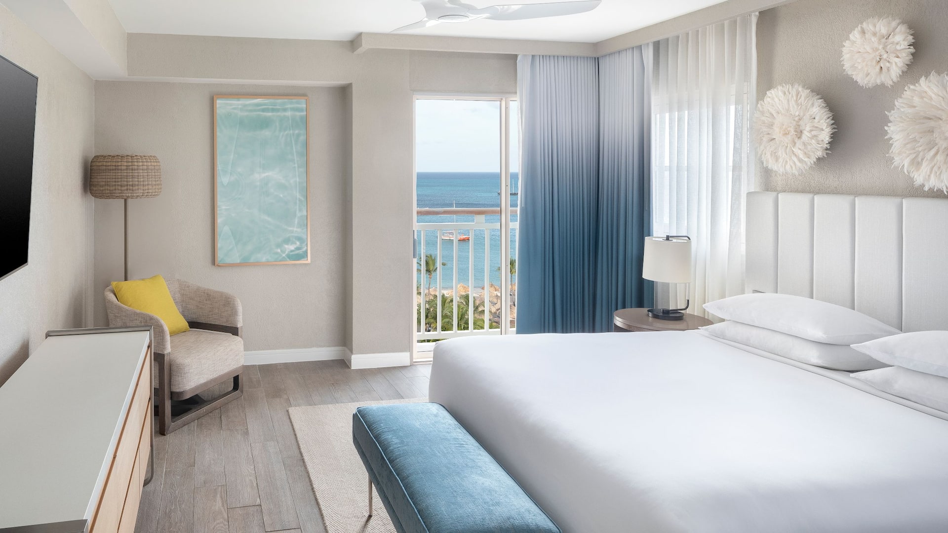 Hyatt Regency Aruba Resort Spa and Casino Palms Suite Bedroom