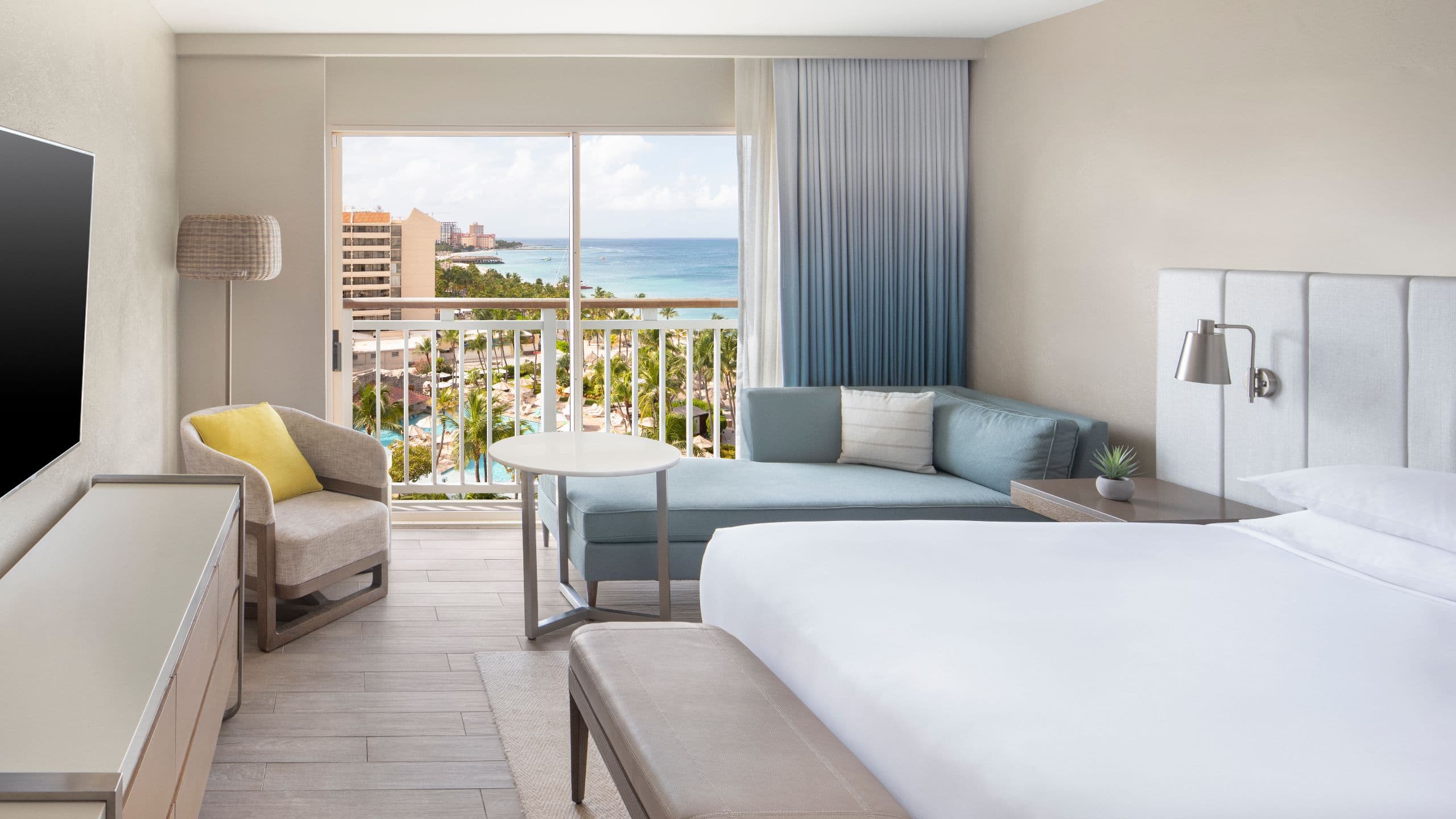 Hyatt Regency Aruba Resort Spa and Casino King Guestroom Ocean View