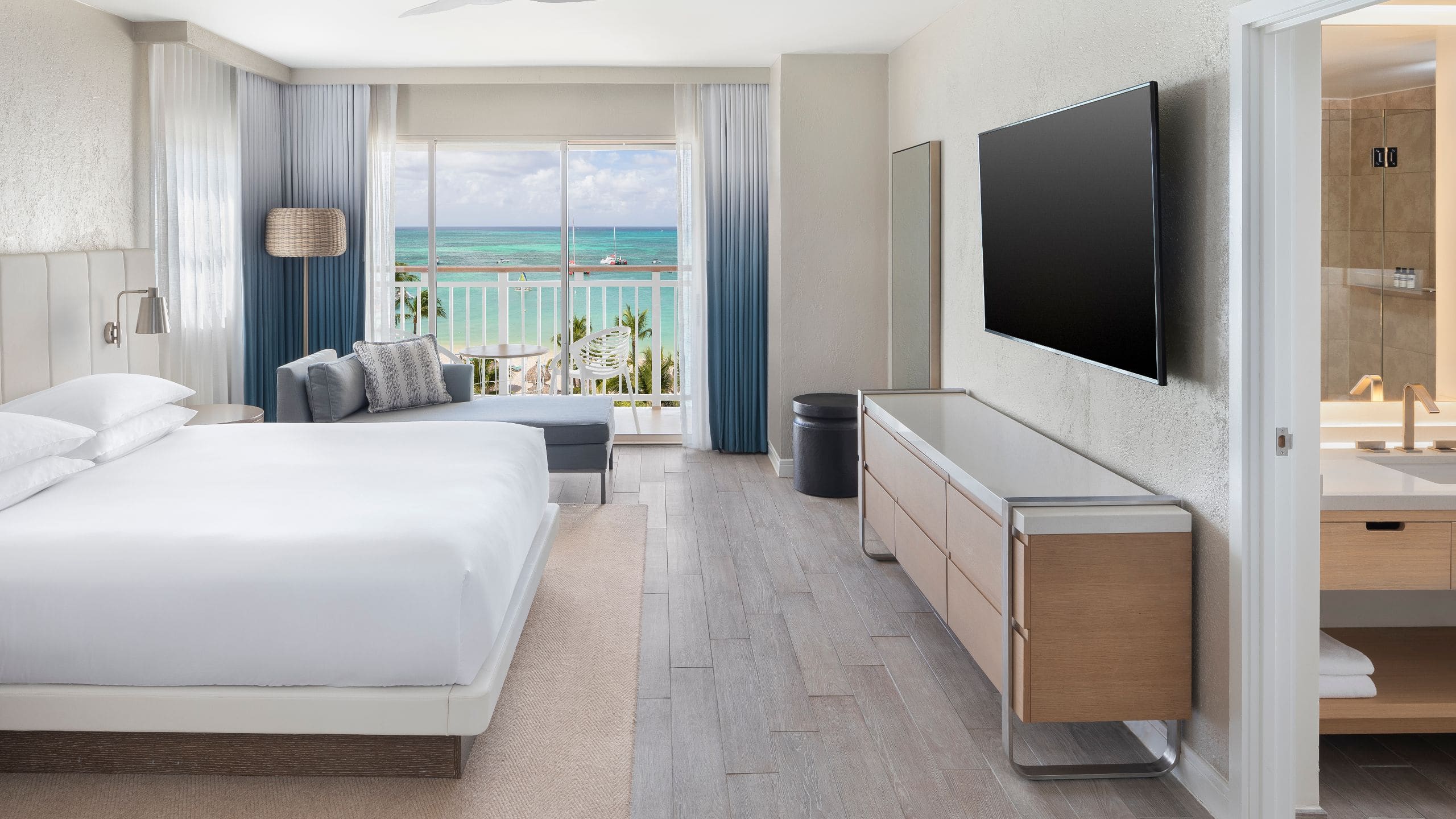Partial Oceanfront Guestroom at Hyatt Regency Aruba