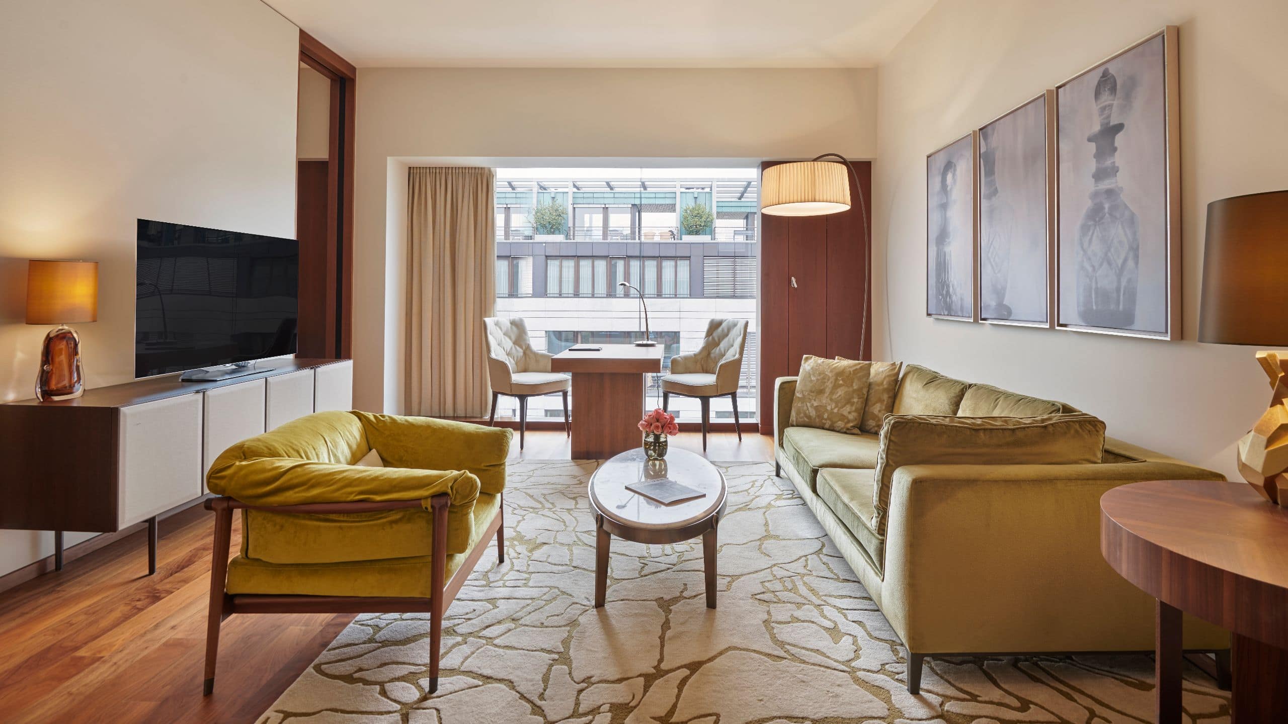 Park Hyatt Zurich Park Suite Living Room