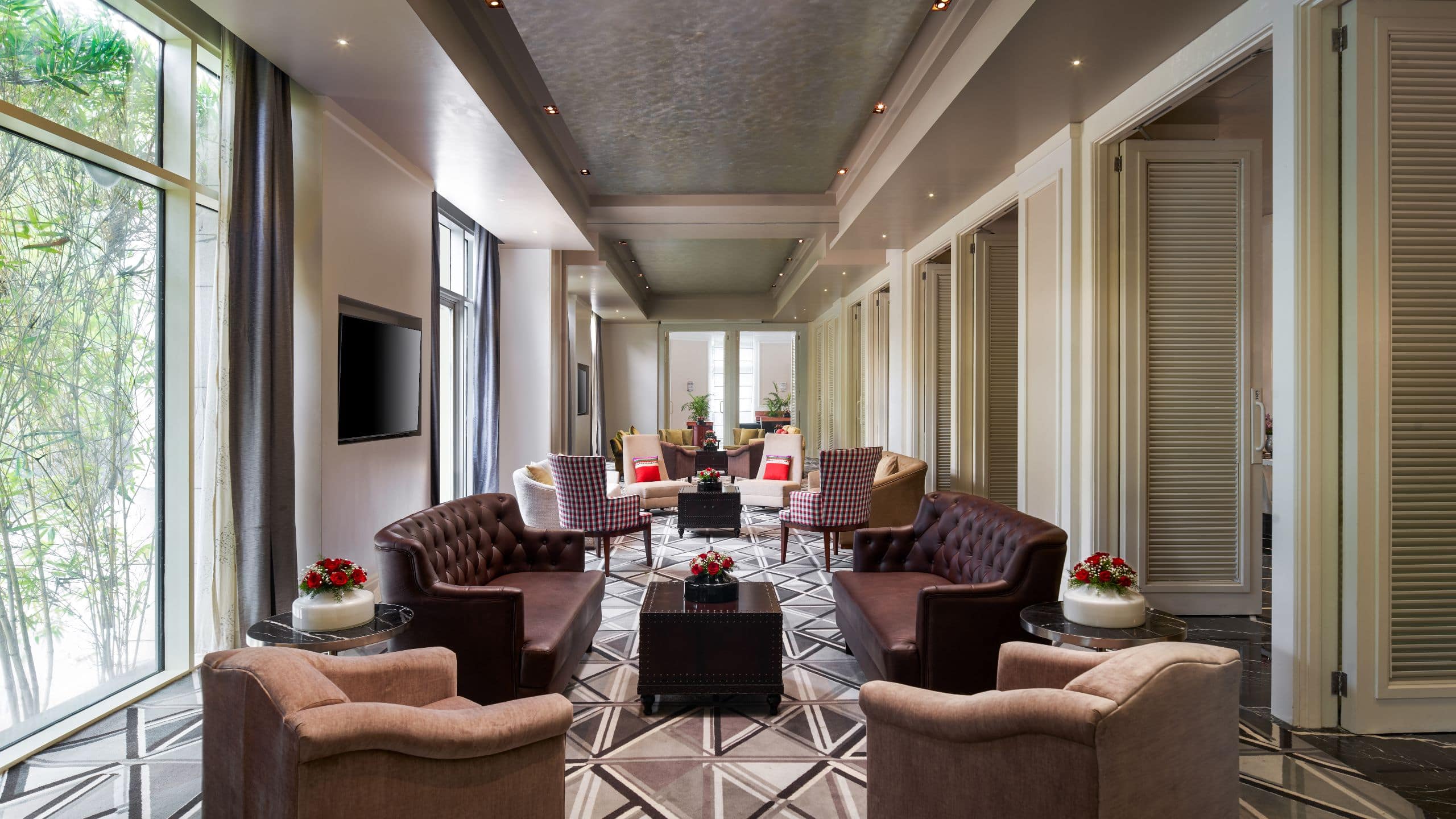 Park Hyatt Chennai Apartment Gallery Seating Casual Setup