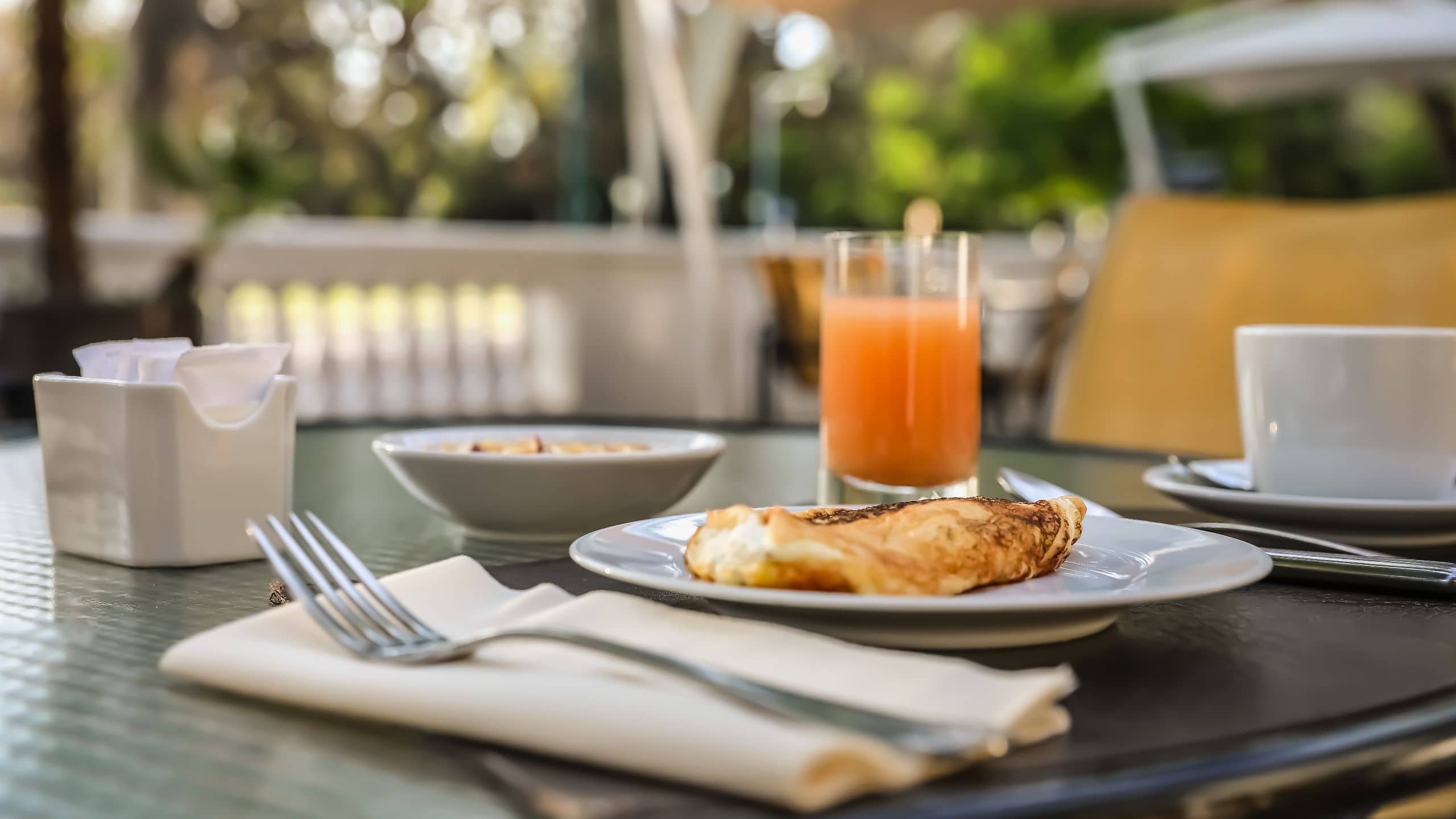 Park Hyatt Mendoza Breakfast On The Terrace