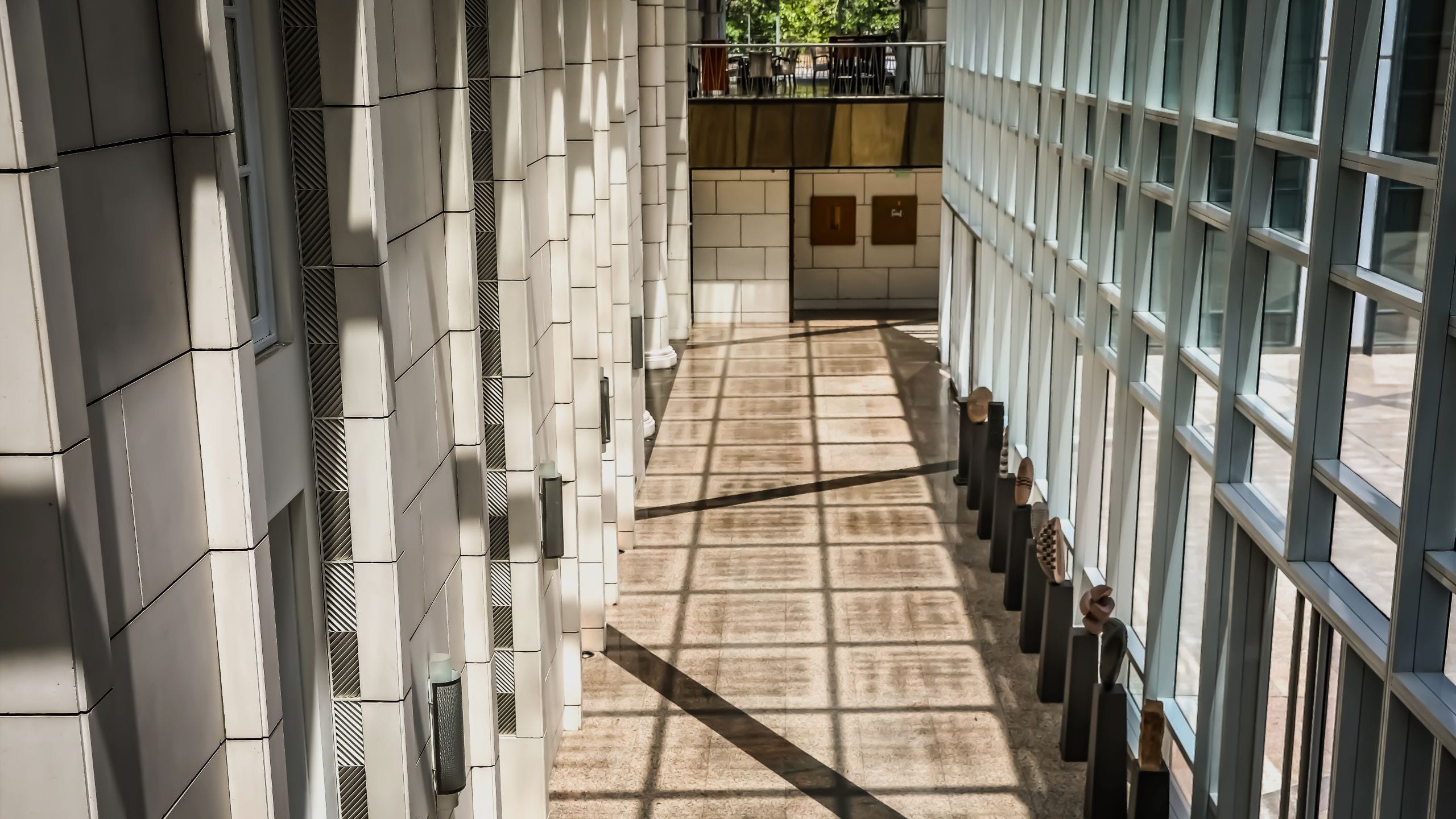 Park Hyatt Mendoza Foyer Hallway Sunlight Detail