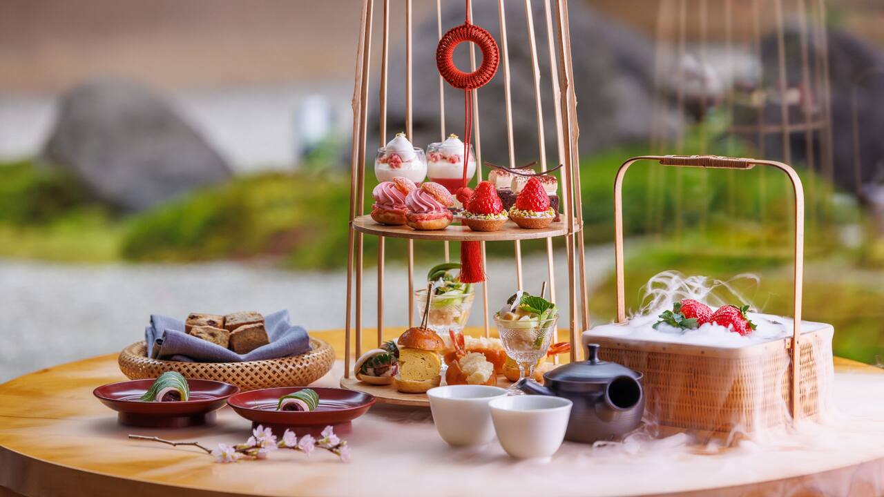 Hyatt Regency Kyoto Touzan Spring Afternoon Tea