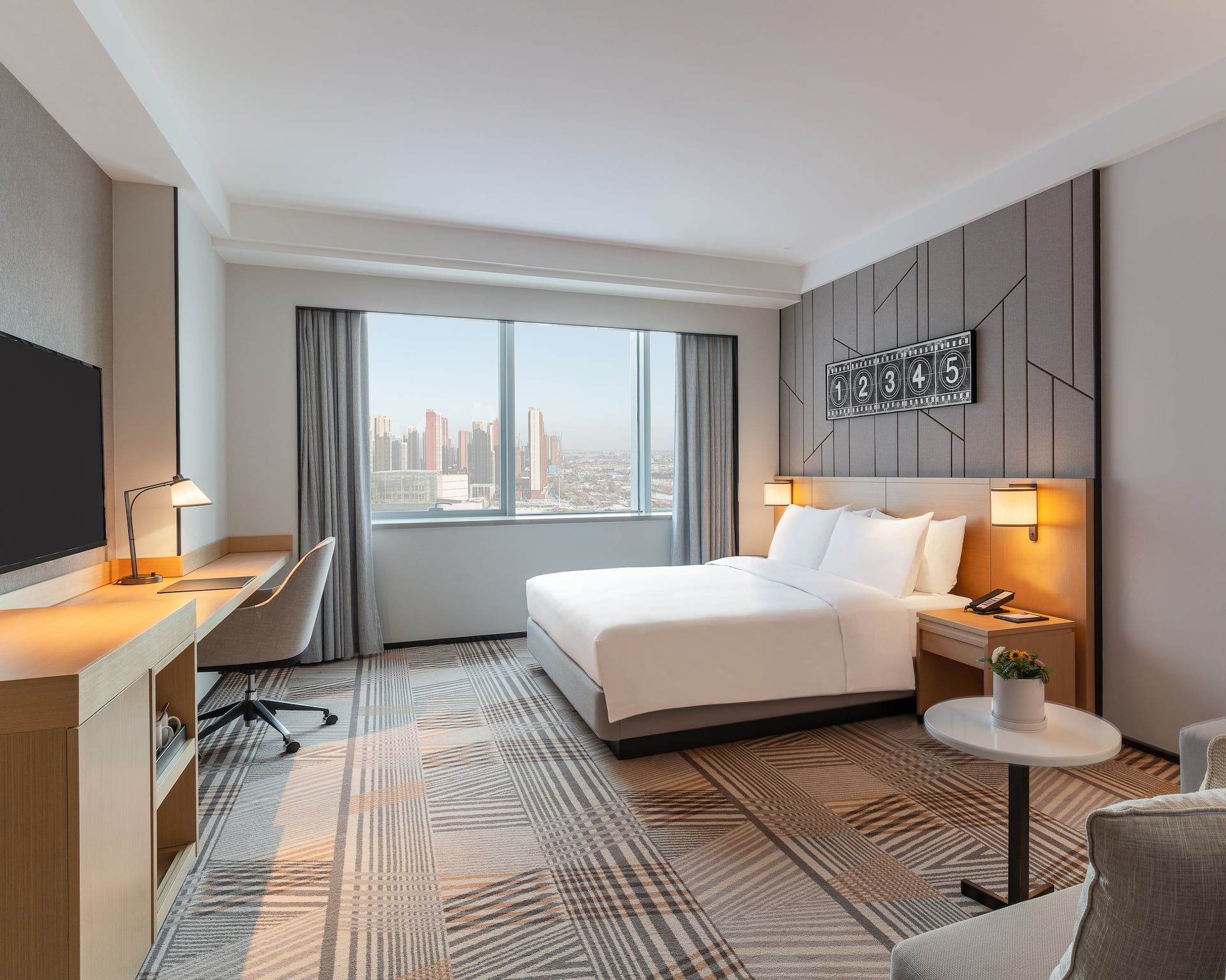 Hyatt Place Changchun Jingyue King Bed Guestroom
