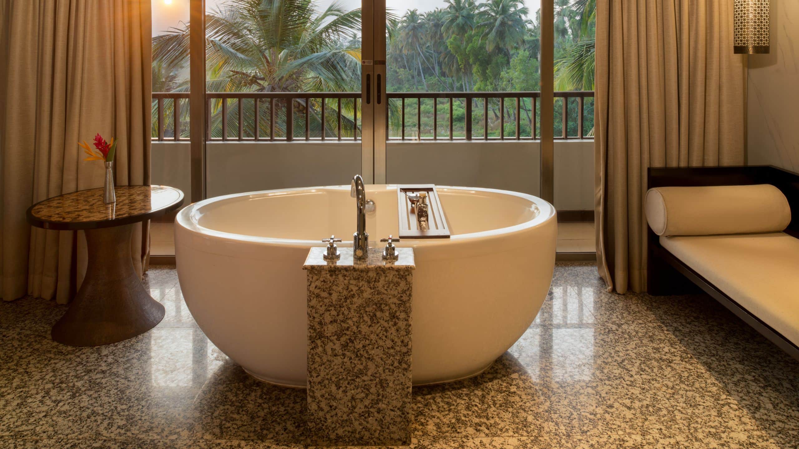 Alila Diwa Goa Alila Suite Bathtub Infinity Bathtub