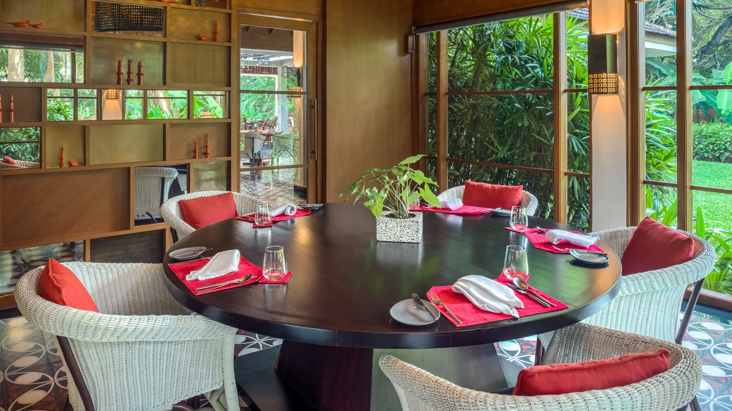 Alila Diwa Goa Bistro Private Dining Area