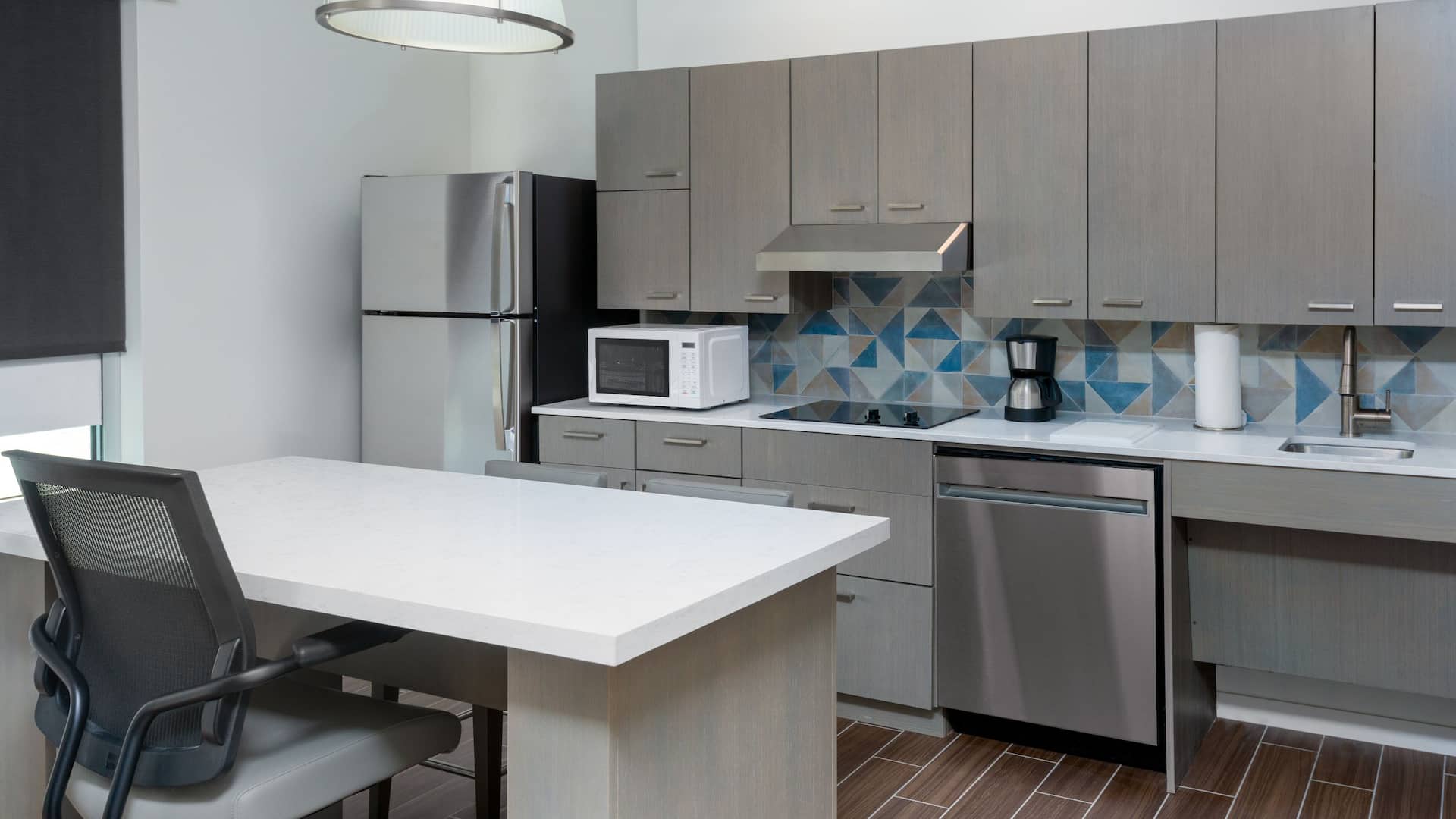 Hyatt House Orlando Airport One Bed Kitchen Accessible Kitchen