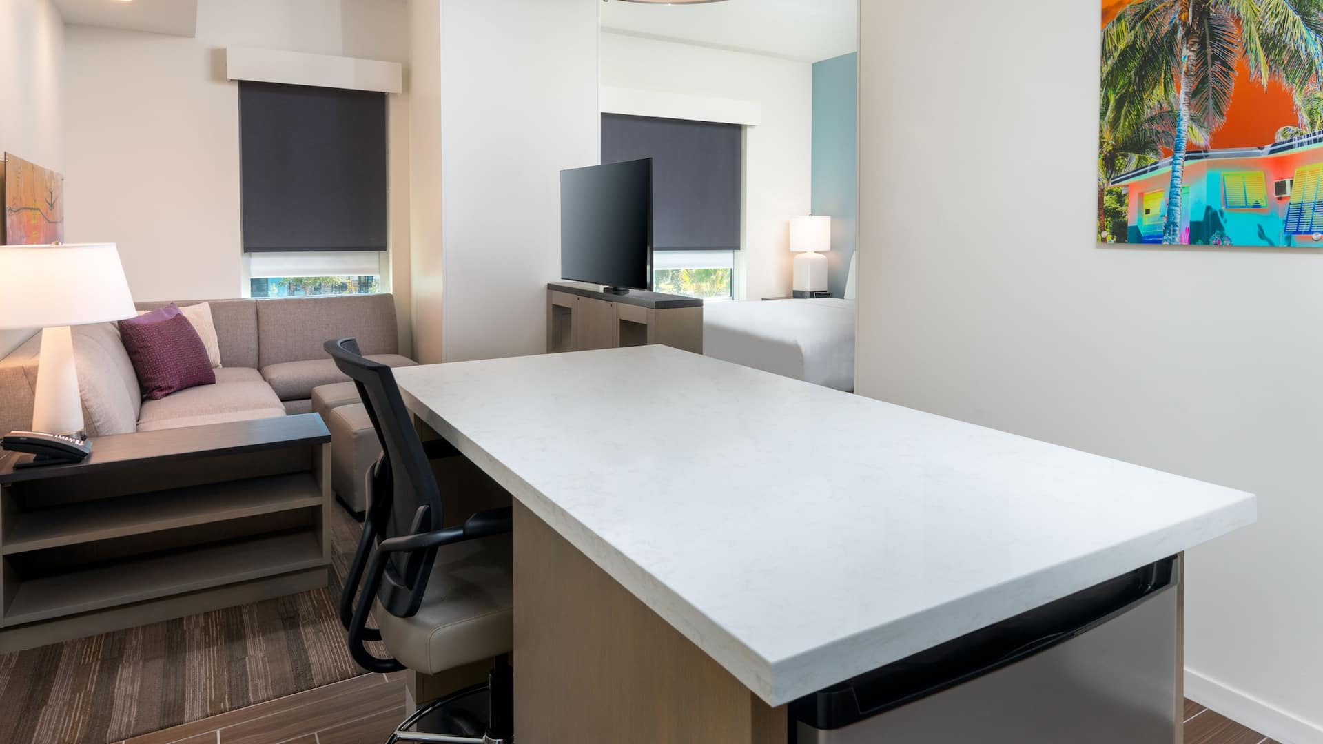 Hyatt House Orlando Airport Studio Kitchen King Desk
