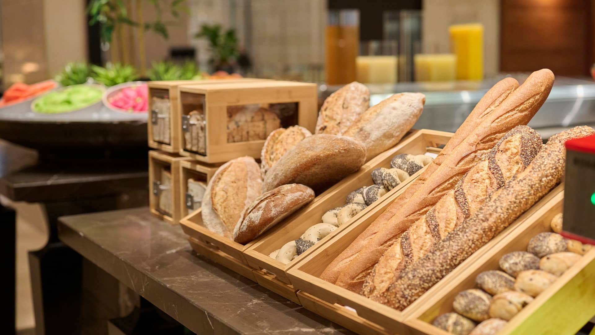 Grand Hyatt Melbourne Breakfast Bread Closeup
