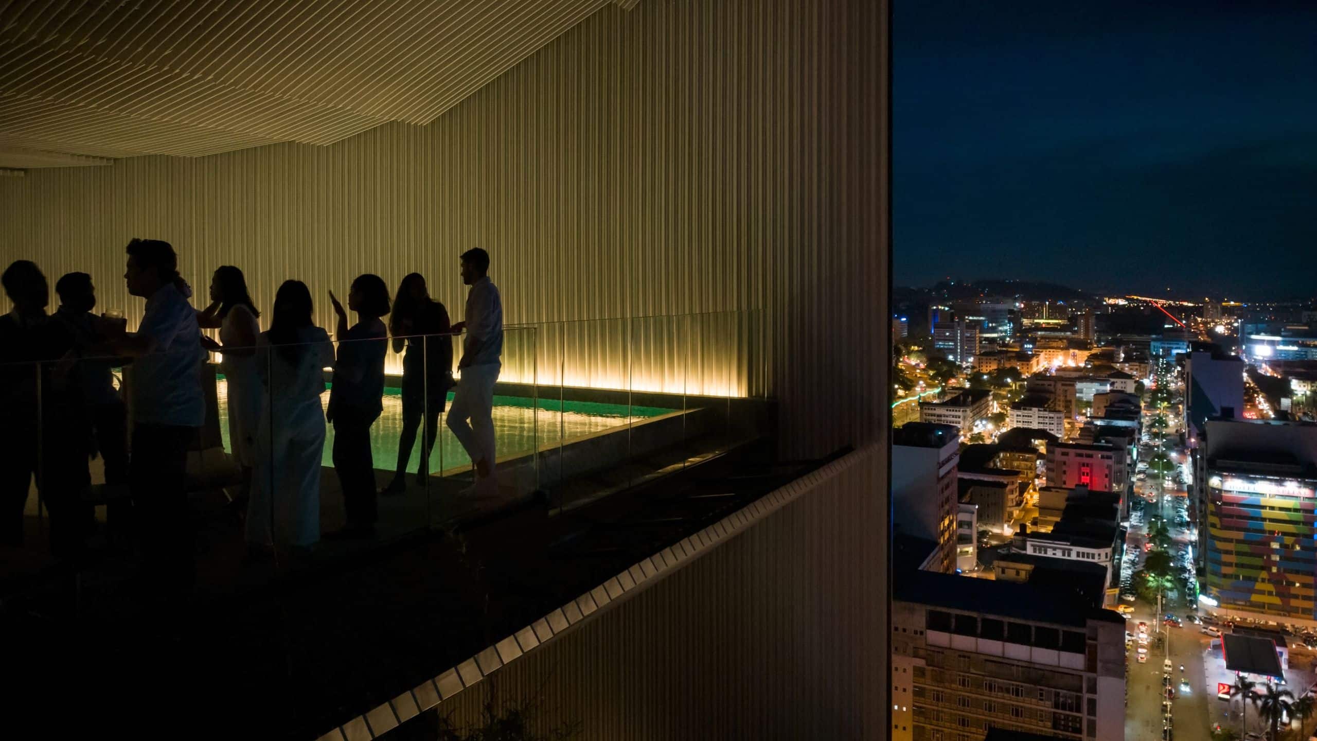 Hyatt Centric Kota Kinabalu Rooftop City View