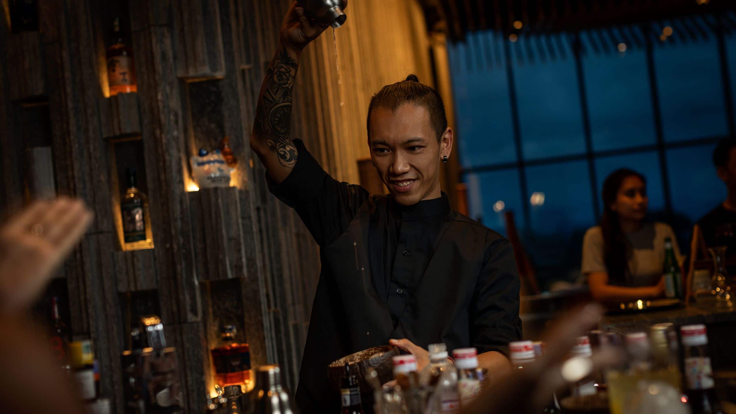 Hyatt Centric Kota Kinabalu Sky Bar Bartender