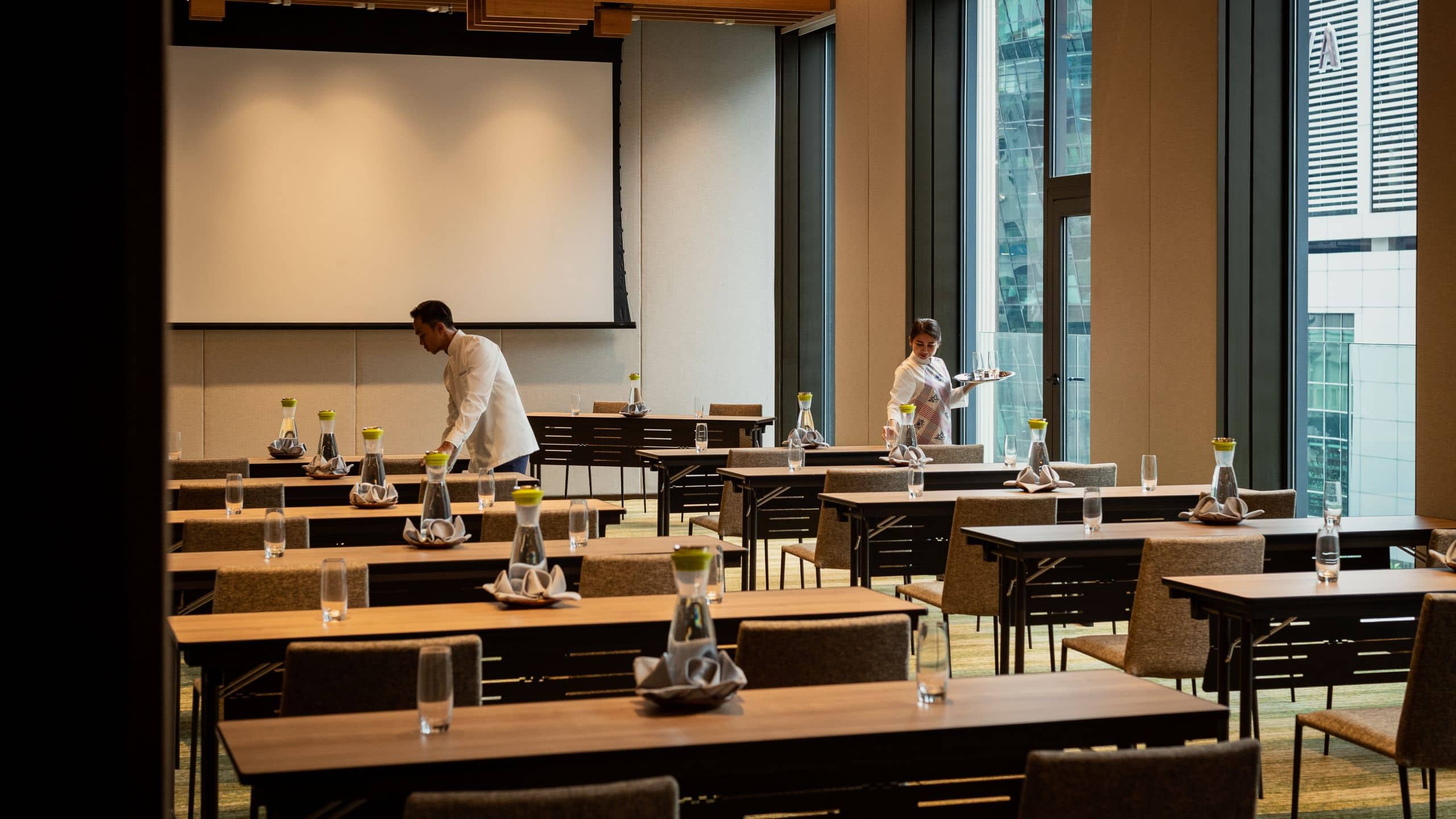 Hyatt Centric Kota Kinabalu Classroom Meeting Setup