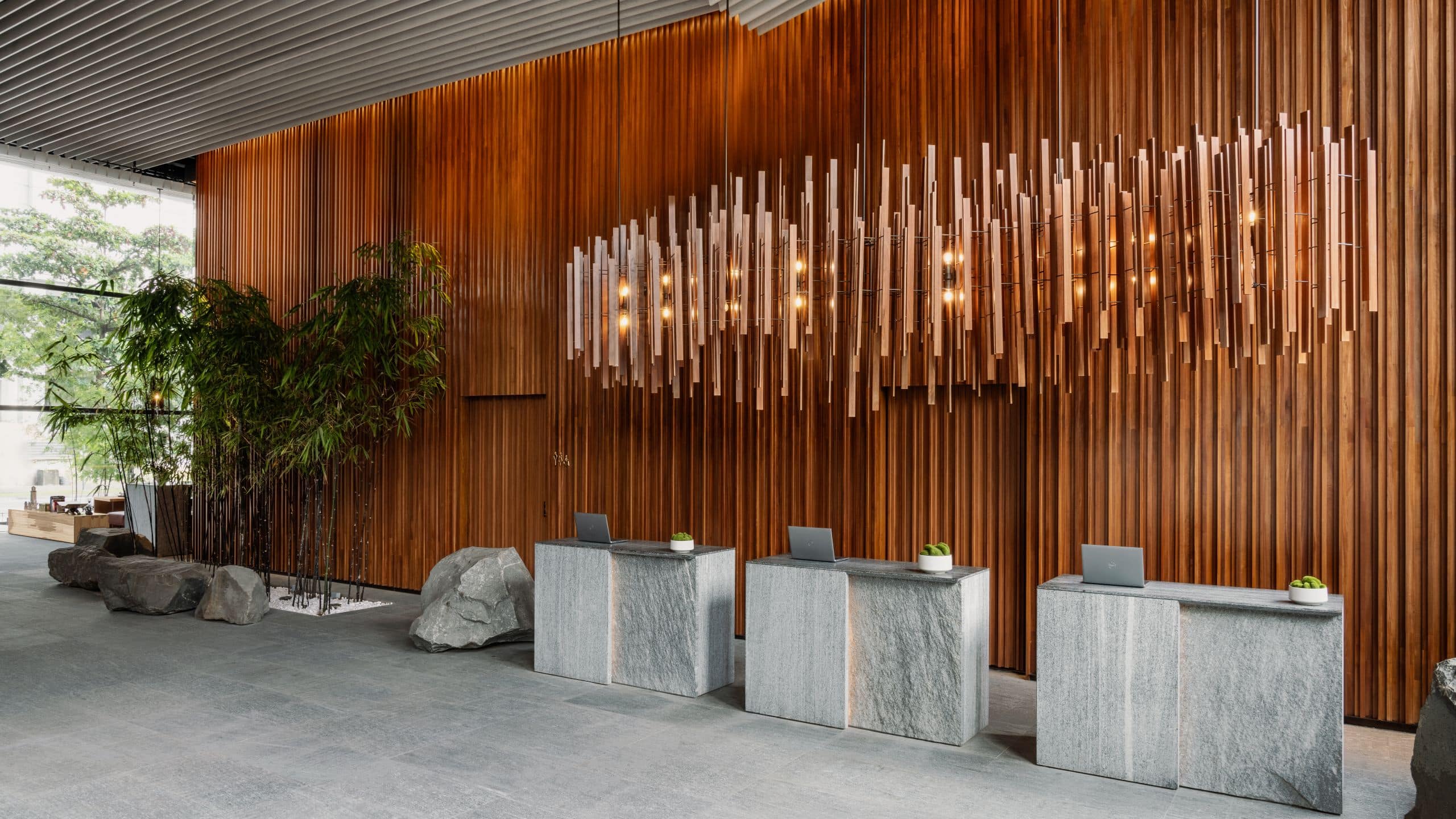Hyatt Centric Kota Kinabalu Reception Area Front Desk