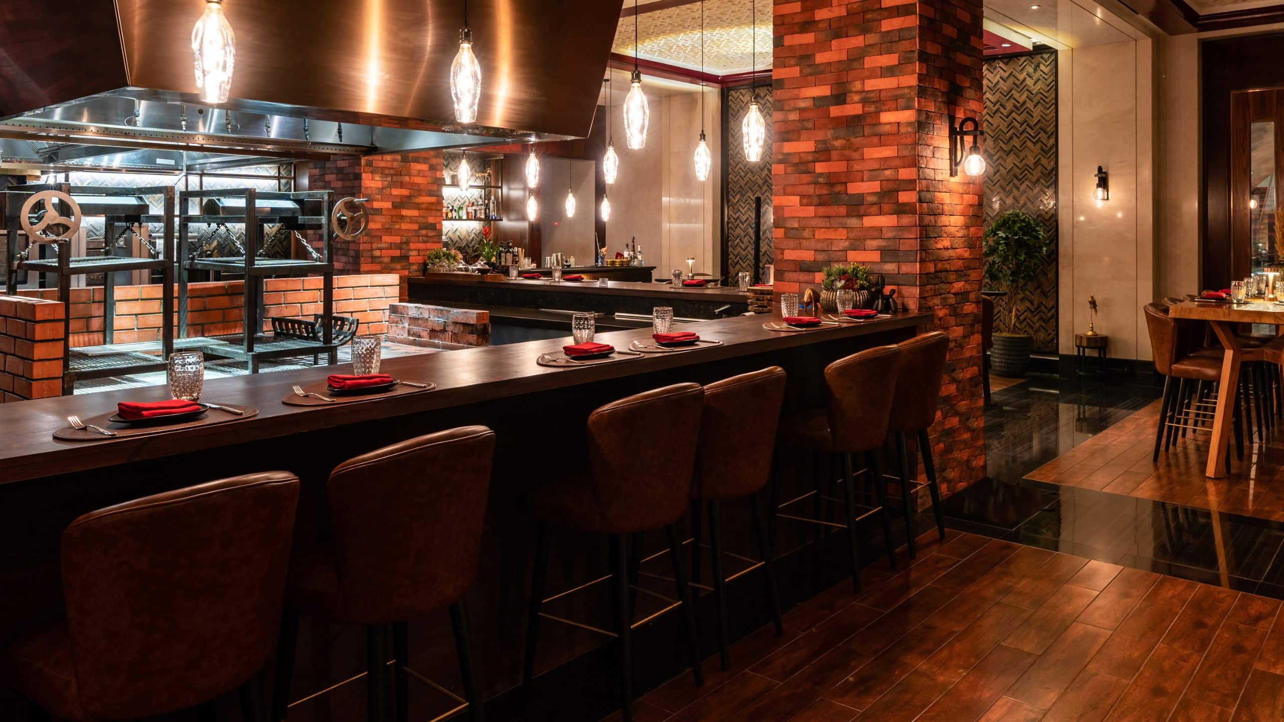 1 من 1 Park Hyatt Abu Dhabi Hotel and Villas Mate Restaurant Live Cooking Area