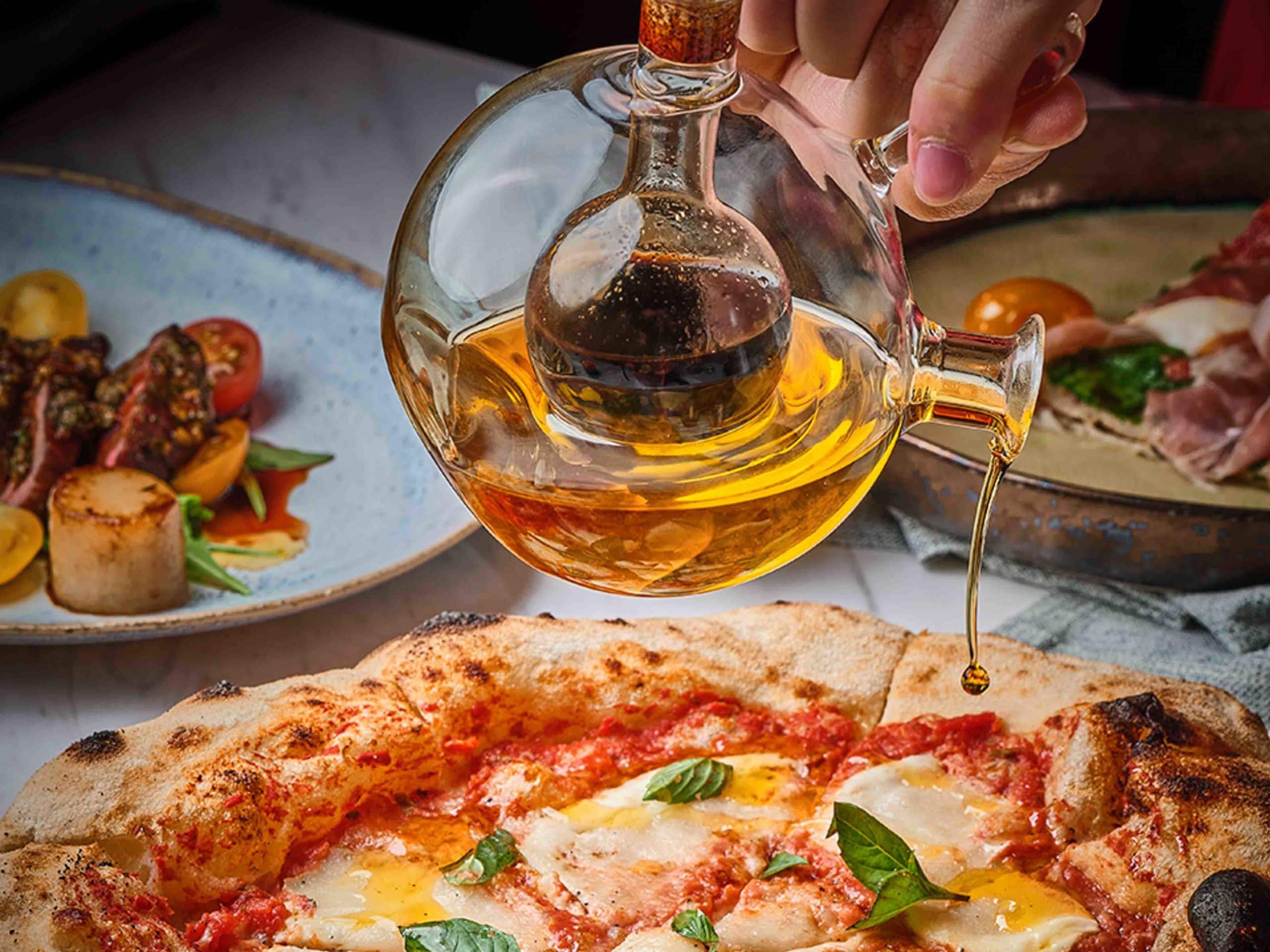 Andaz Pattaya Jomtien Beach Margherita Pizza Top View