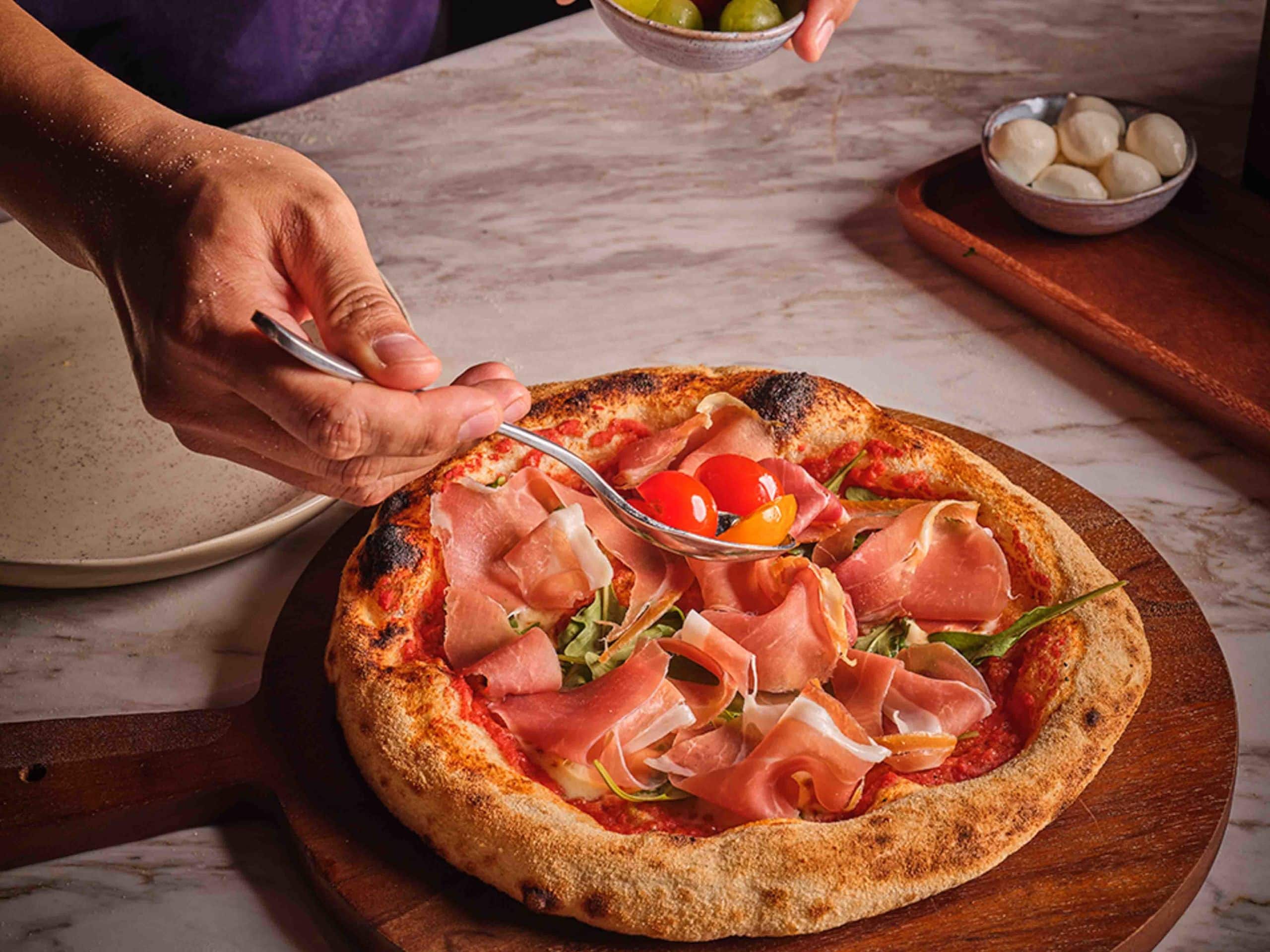 Andaz Pattaya Jomtien Beach Parma Bocconcini Pizza