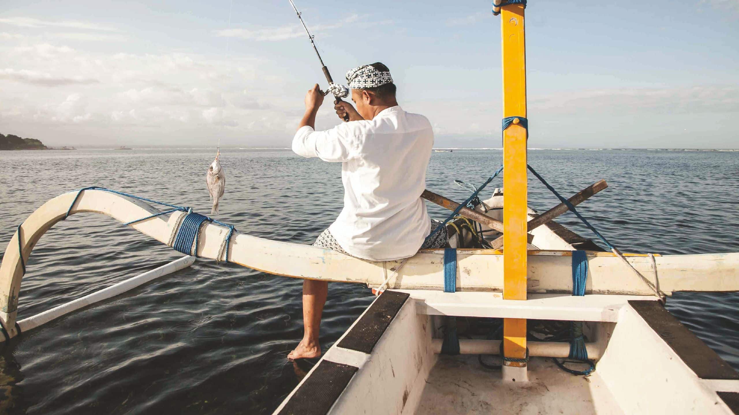 Hyatt Regency Bali Fishing In Sanur