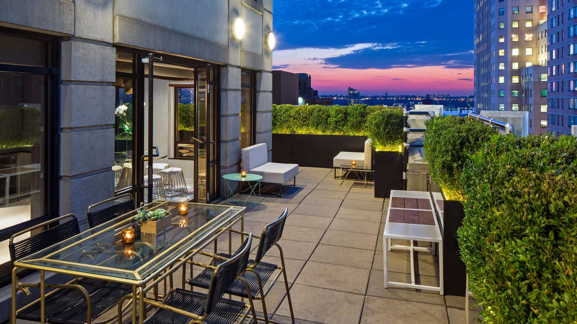Terrace Evening View