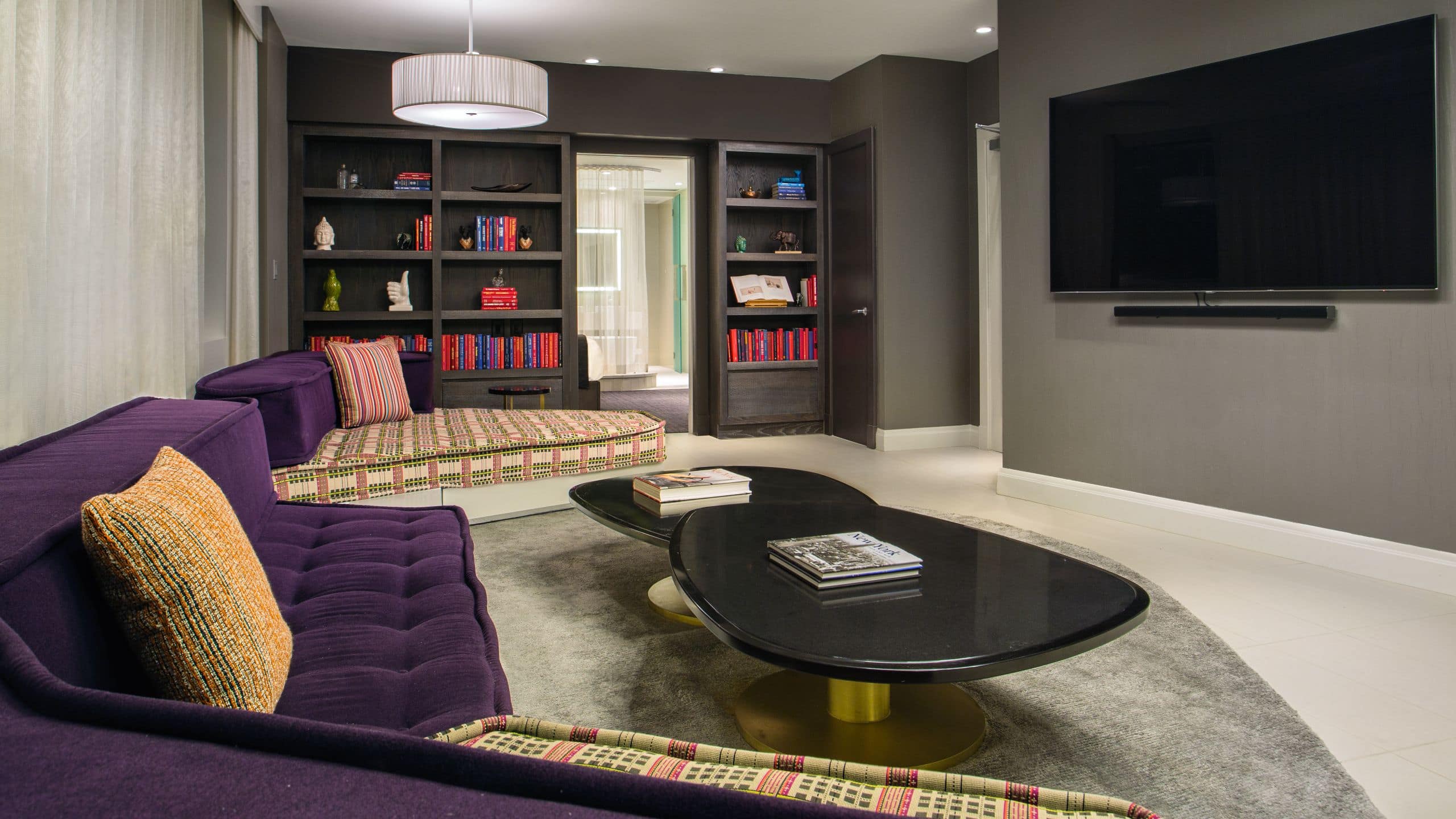Dream Midtown Presidential Living Room Television