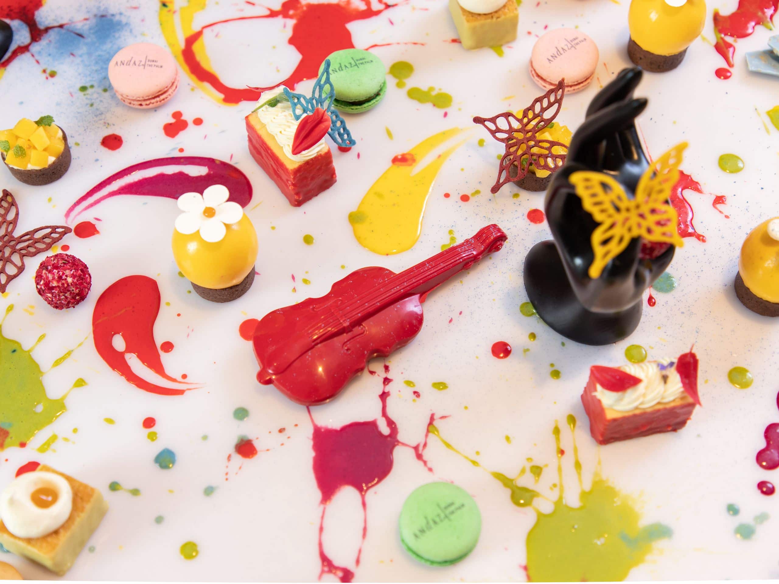 Andaz Dubai The Palm Event Dessert Layout