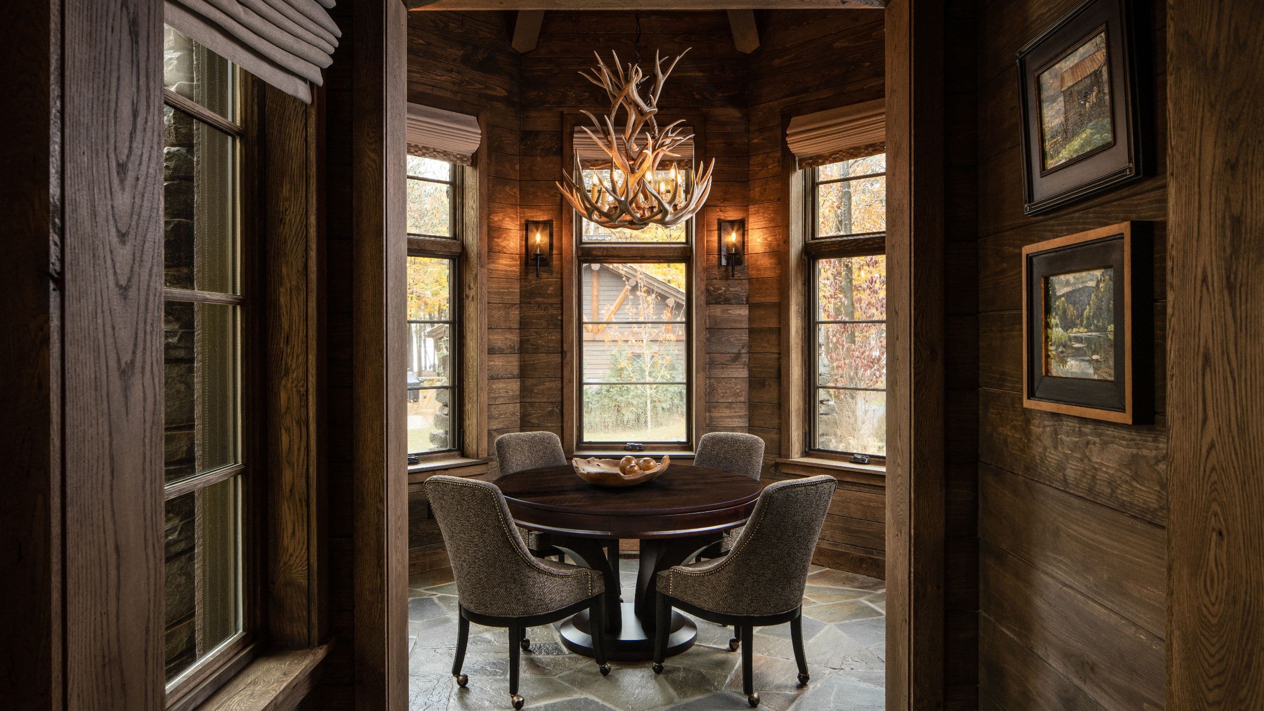 8 of 12 The Chatwal Lodge Stone Cottage Dining Room