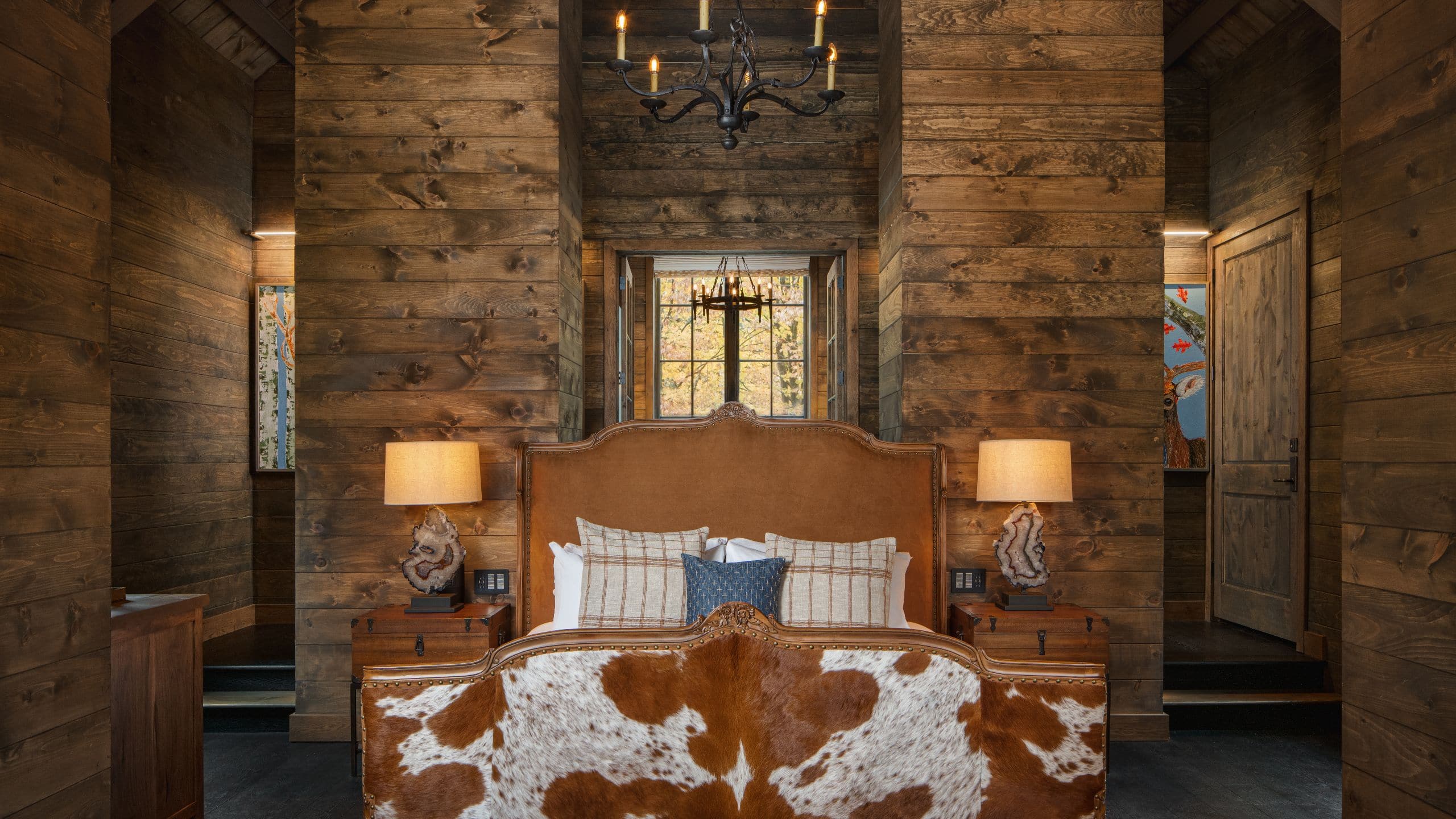 3 of 12 The Chatwal Lodge Stone Cottage King Bed Main View