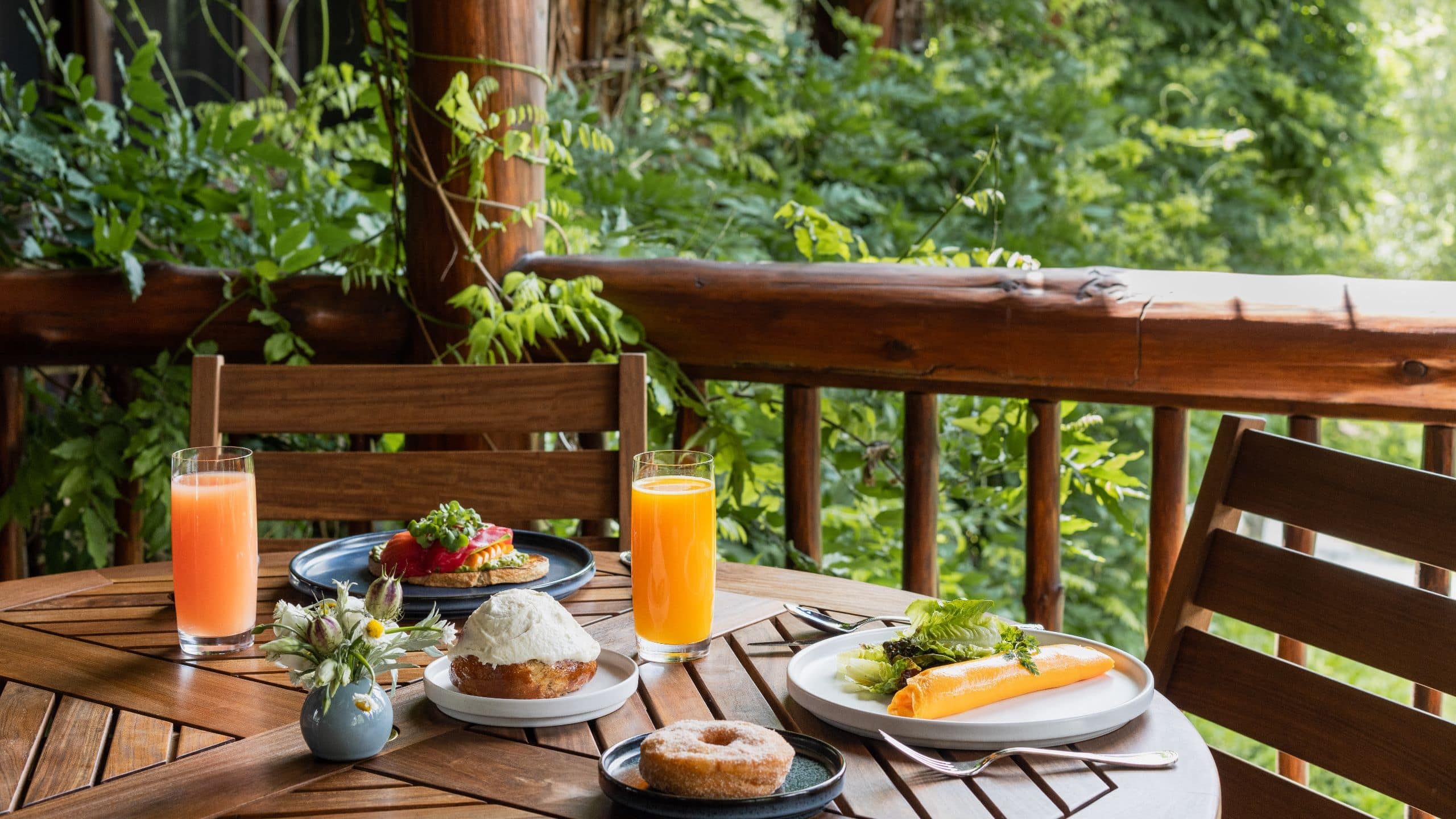 The Chatwal Lodge Breakfast