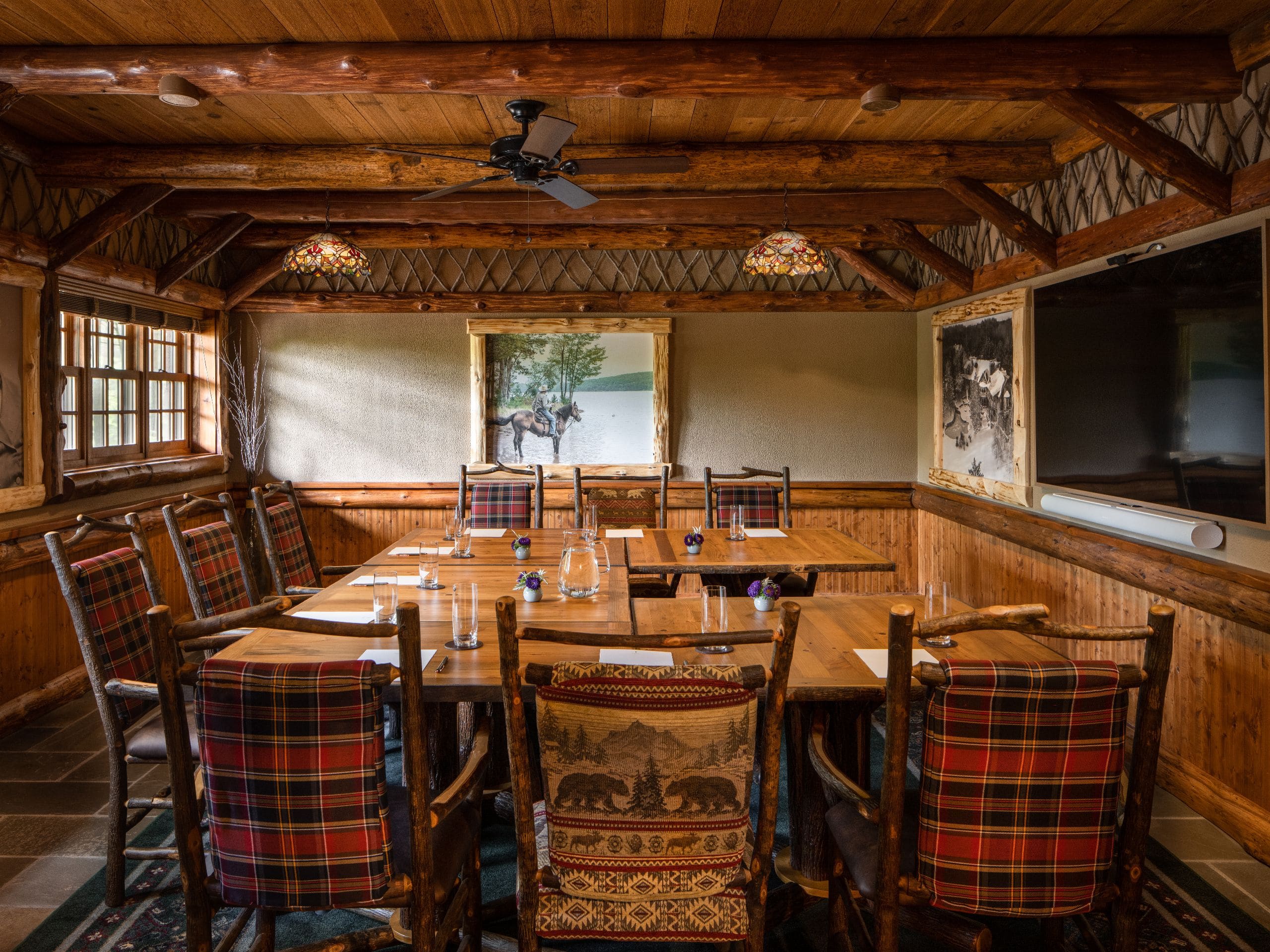 The Chatwal Lodge Meeting Set Up