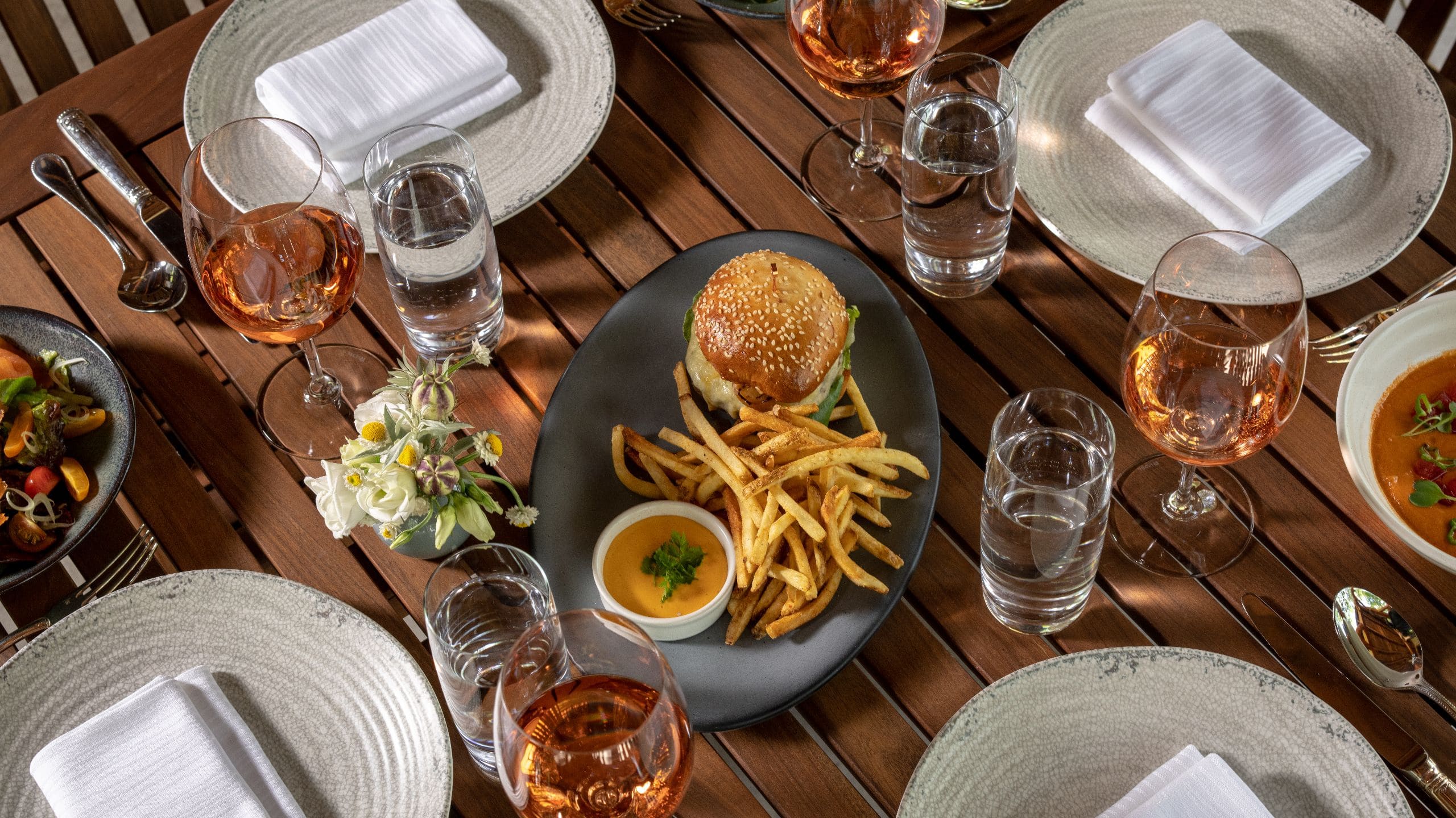 2 of 2 The Chatwal Lodge Pavilion Lunch Aerial Landscape