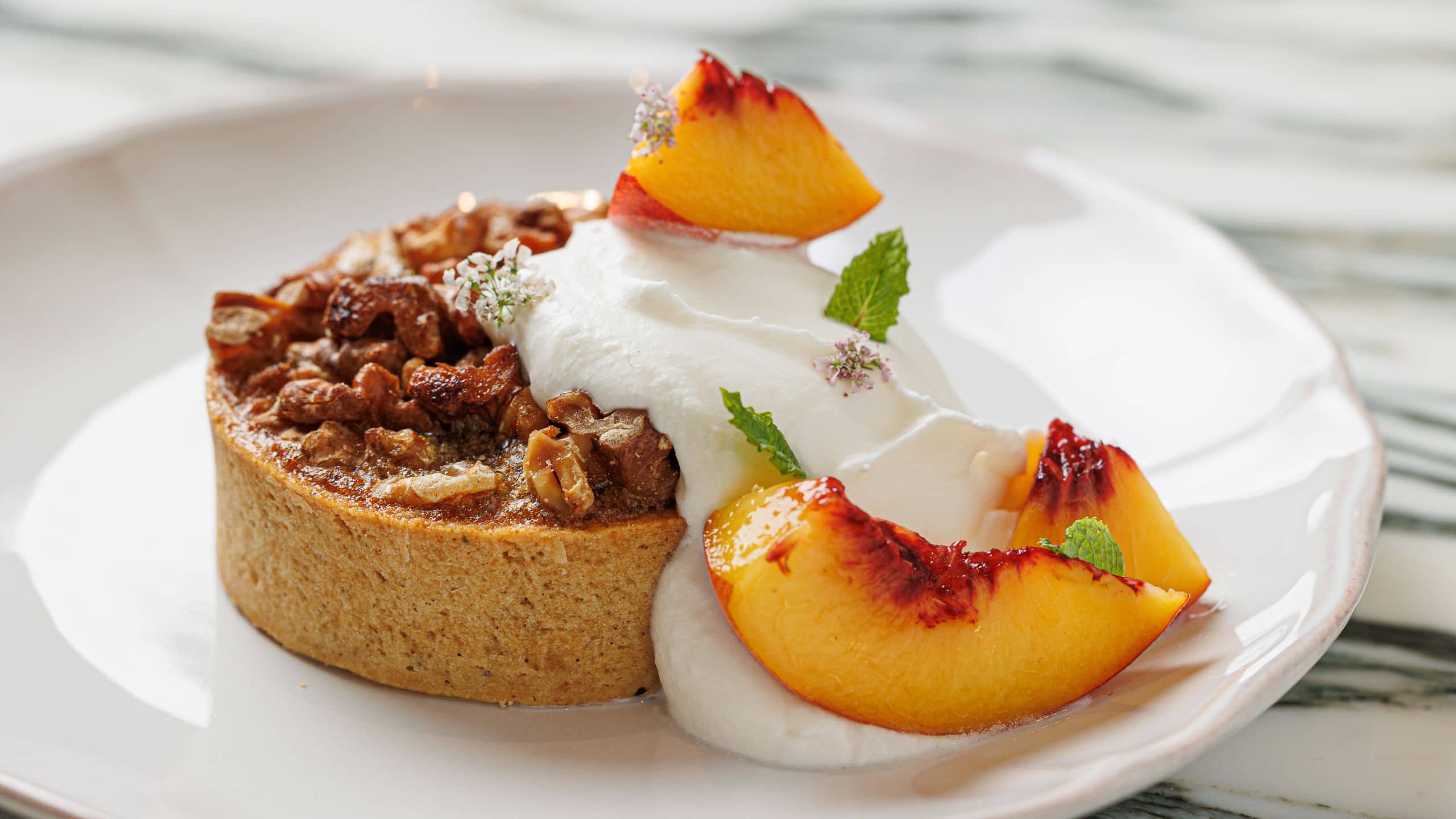 Hyatt Regency San Francisco Downtown SOMA Peach Dessert
