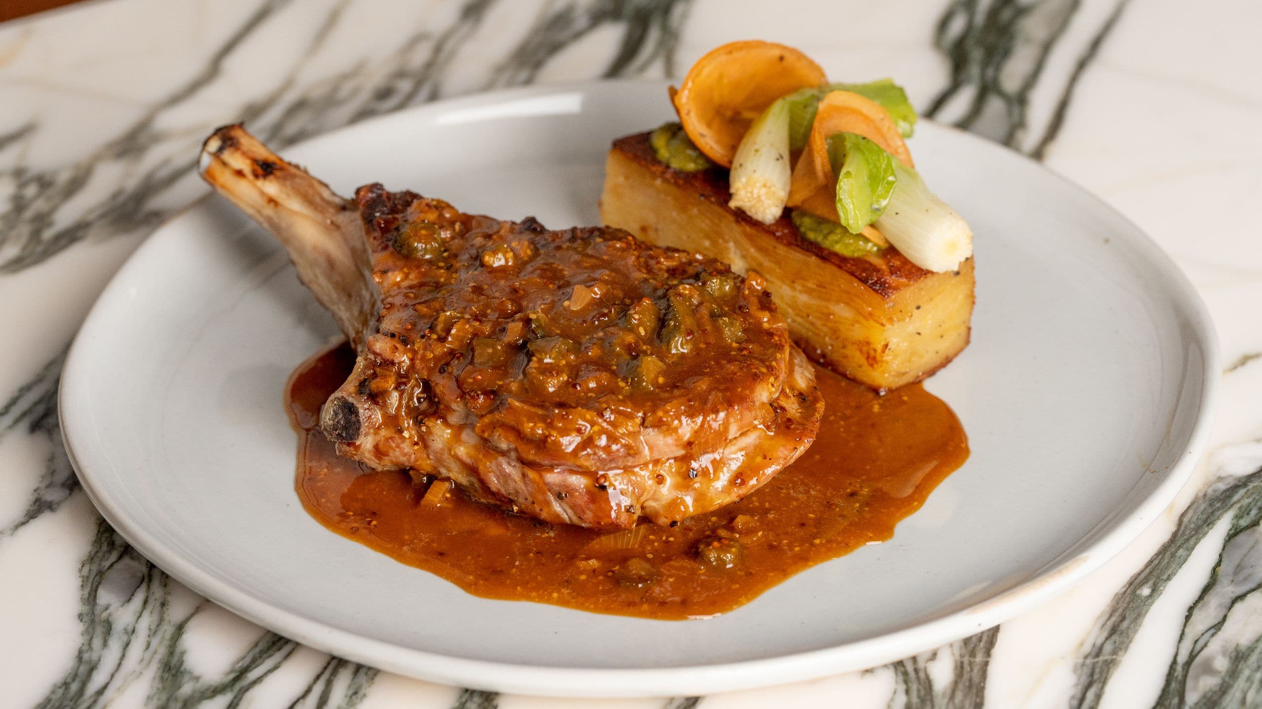 Hyatt Regency San Francisco Downtown SOMA Pork Chop
