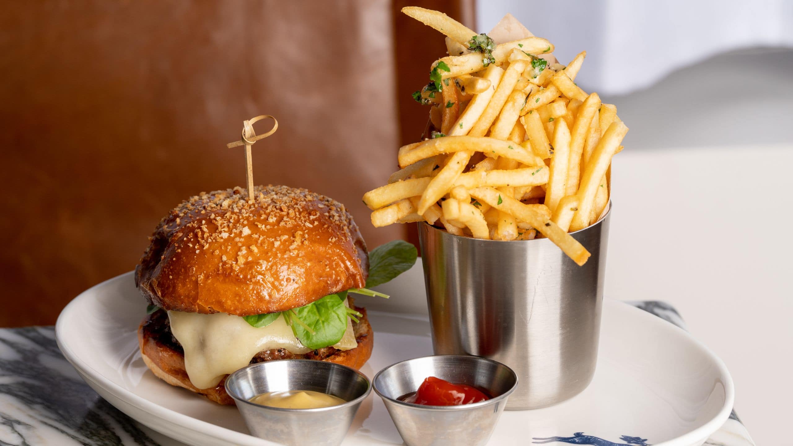 Hyatt Regency San Francisco Downtown SOMA Steak Truffle Burger