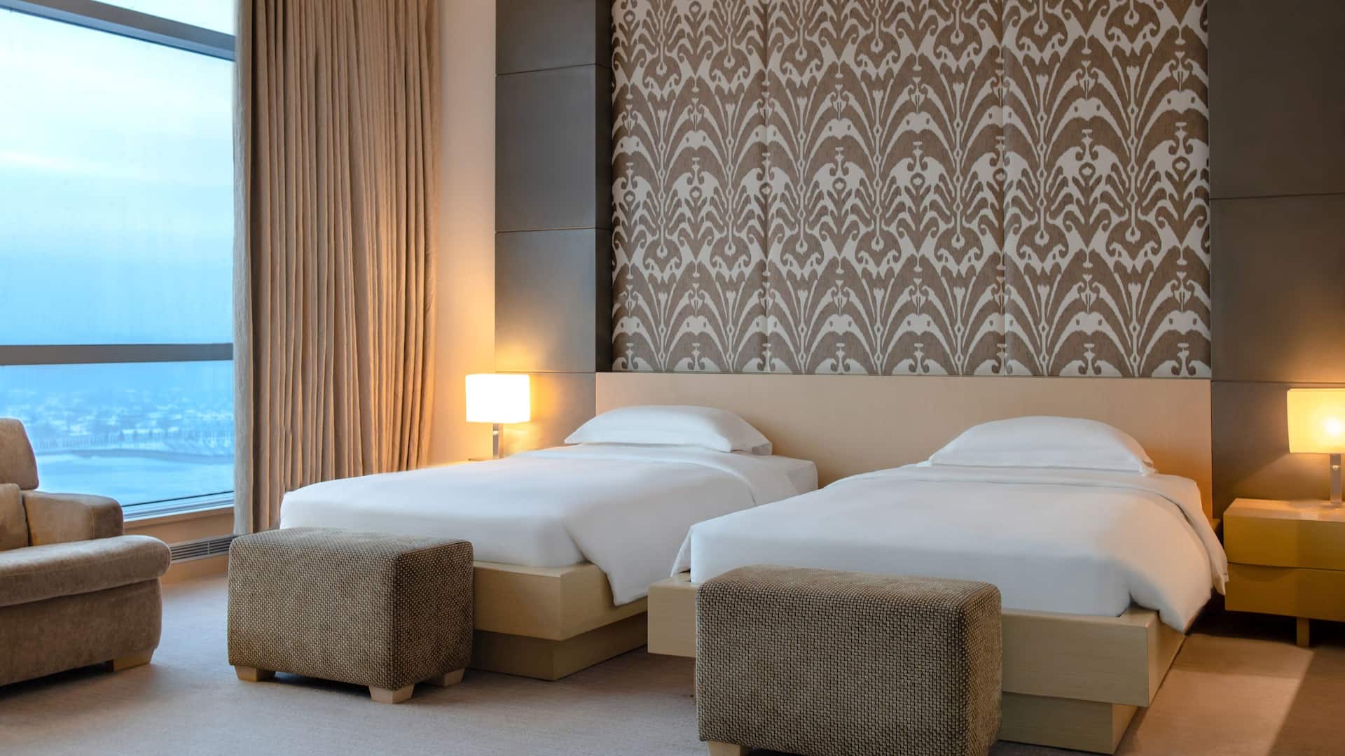 第 1，共 5 Hyatt Regency Dushanbe Standard Twin Room Bed
