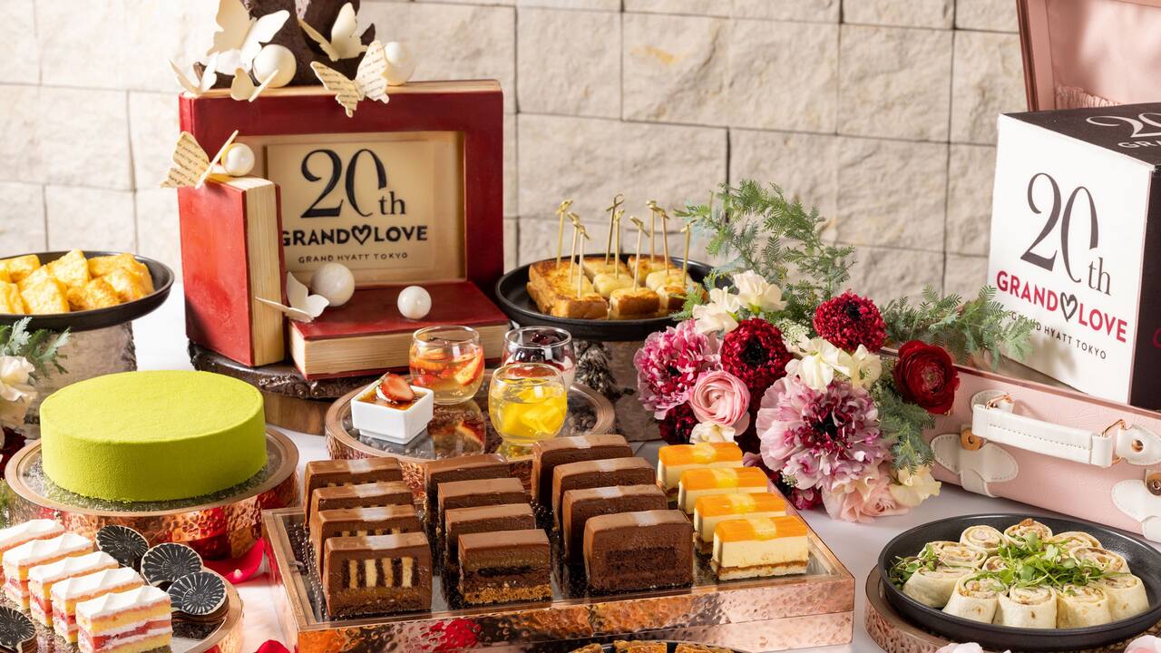 Grand Hyatt Tokyo The French Kitchen 20th Anniversary Afternoon Tea