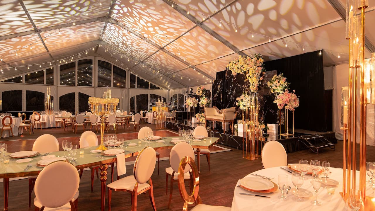 Tent Wedding Decor