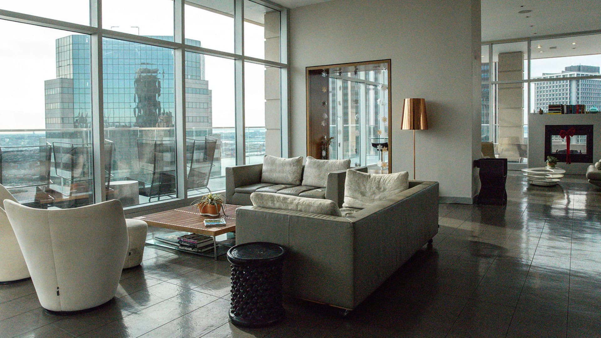 1 of 1 Hyatt Centric Wall Street New York Rooftop Lounge Interior