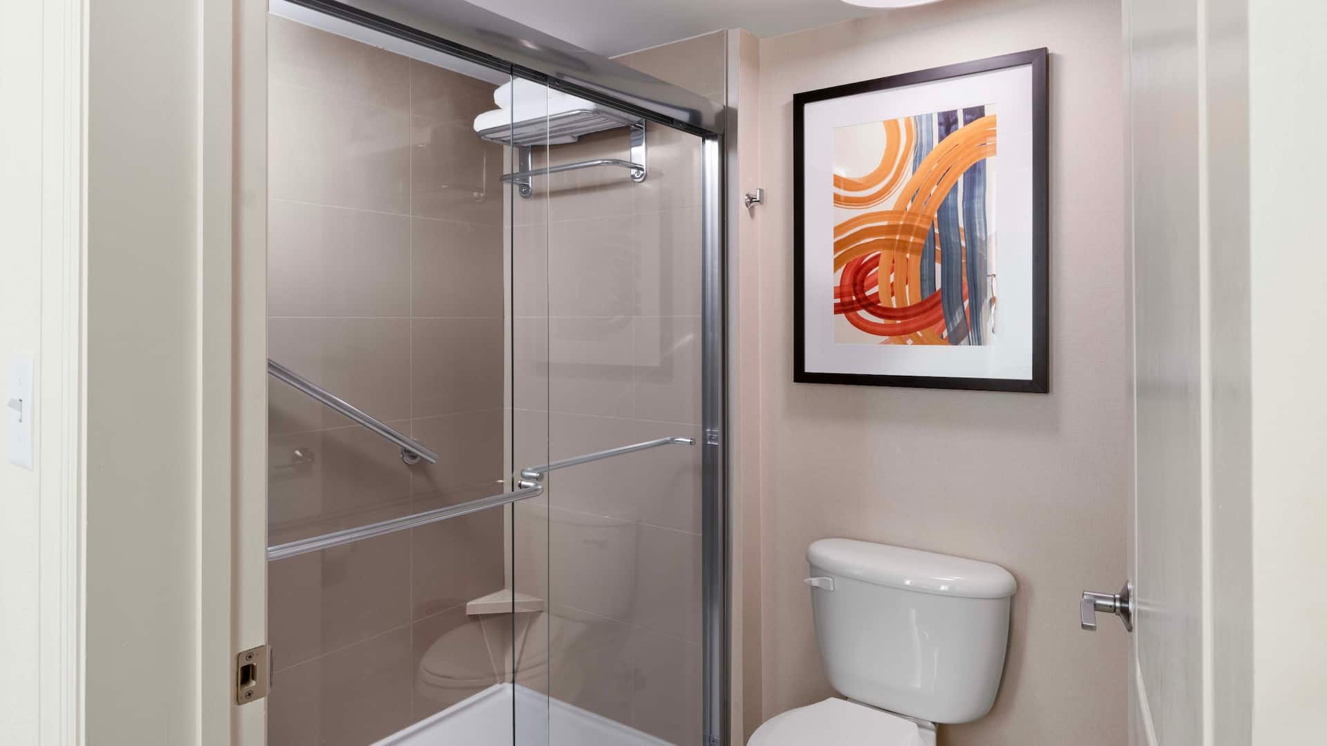 3 of 3 Hyatt House Colorado Springs Airport Suite Bathroom Shower